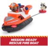 Zuma Rescue Fire Boat with Action Figure and Lifesaver Launcher for Kids Ages 3+ - vue 3