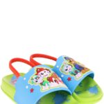 Boys and Girls Mismatch Slide Sandal with Backstrap for Toddlers Size 6-11 - vue 2