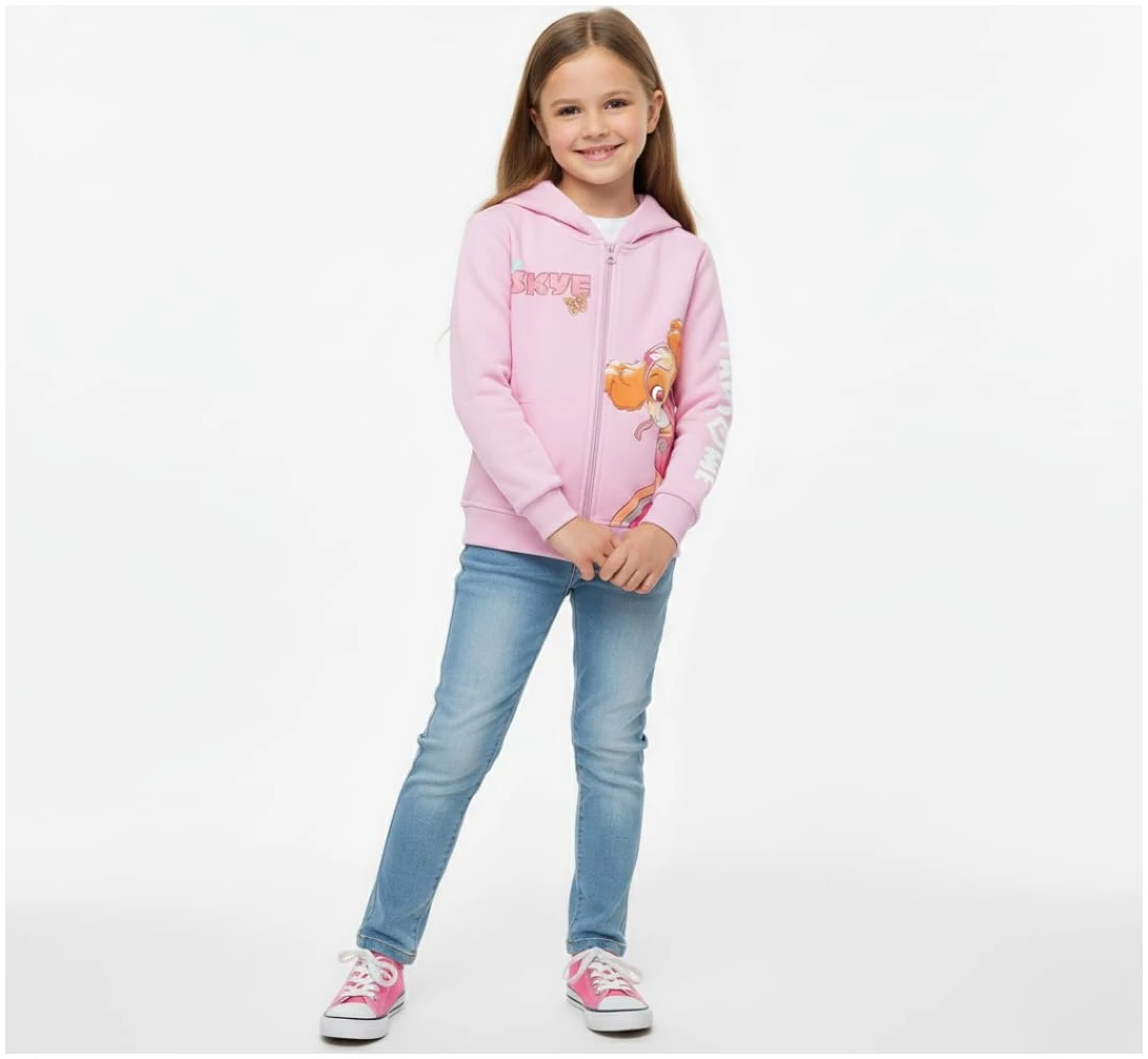 Hoodie Paw Patrol Skye Zip Up for Girls - photo 2