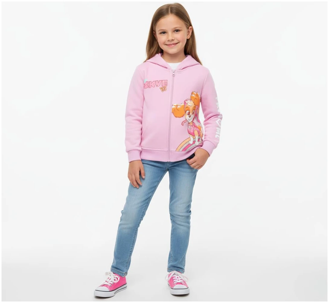 Hoodie Paw Patrol Skye Zip Up for Girls - photo 7