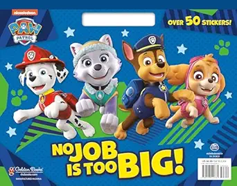 Coloring Book Paw Patrol No Job is Too Big
