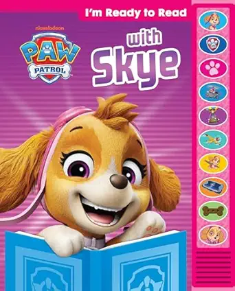 Book Paw Patrol I'm Ready to Read with Skye Interactive Sound Book