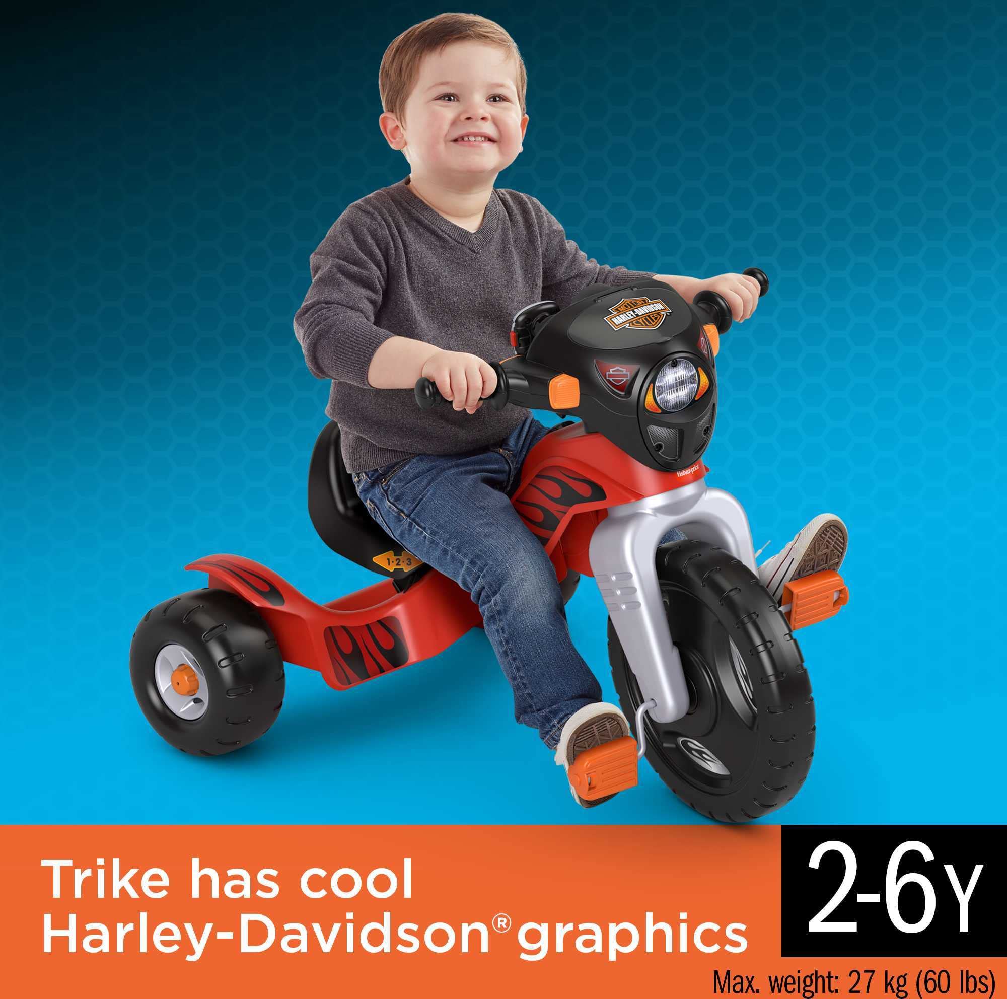 Ride-On Toy Paw Patrol Harley Davidson Tricycle with Lights and Sounds - photo 2
