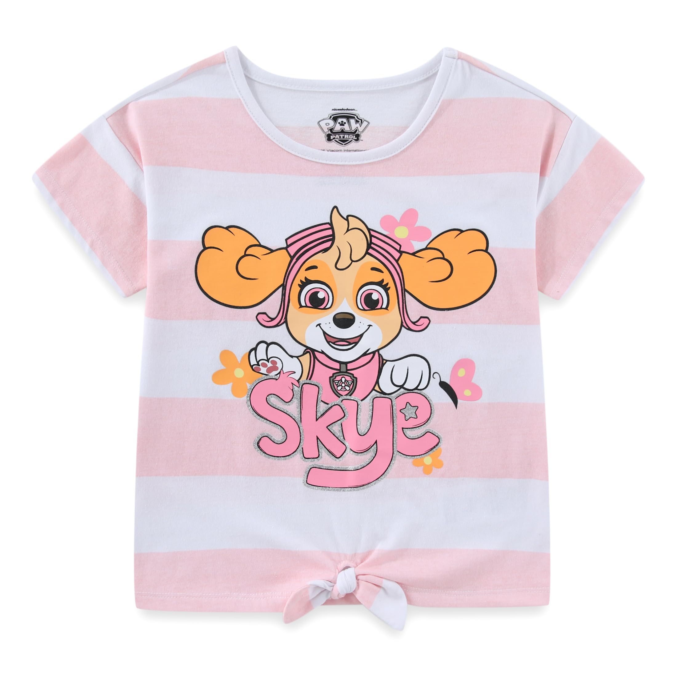 Paw Patrol Skye Short Sleeve Shirt and Bike Shorts Set - photo 2