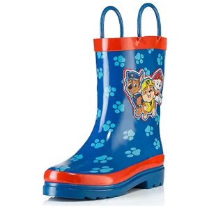 Boys Paw Patrol Character Printed Waterproof Rain Boots