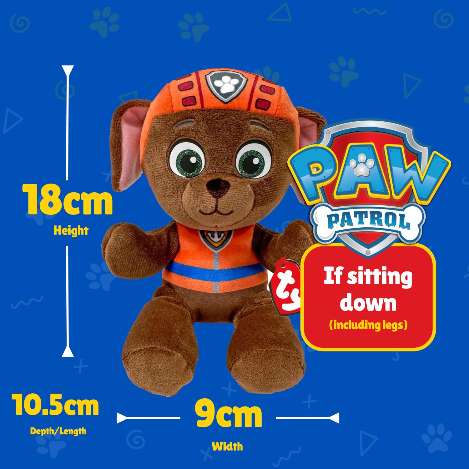 Plush Paw Patrol Zuma Floppy 6 inch - photo 3