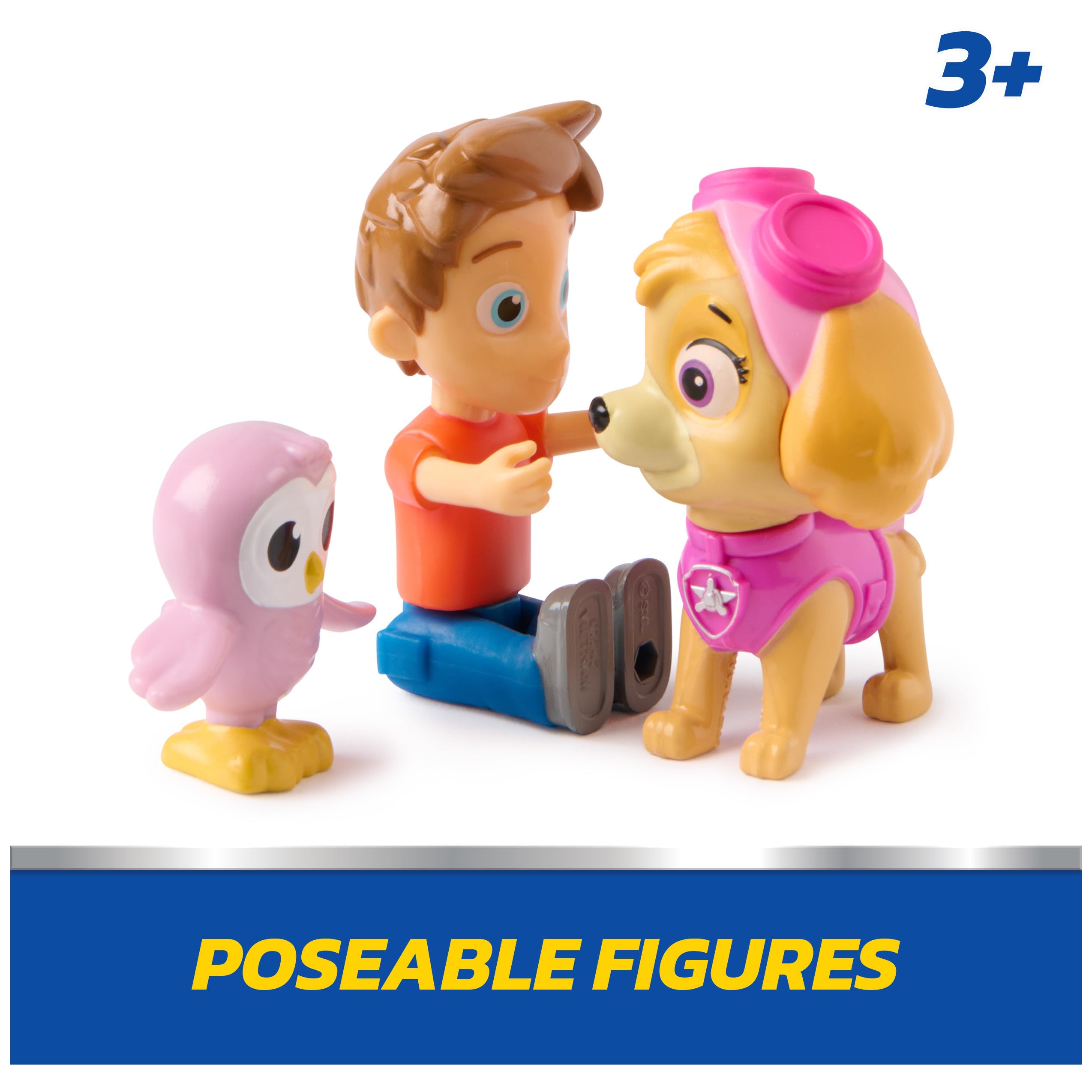 Paw Patrol Skye & Alex Porter Figure Pack with Lil Hootie Toy Figure - photo 3