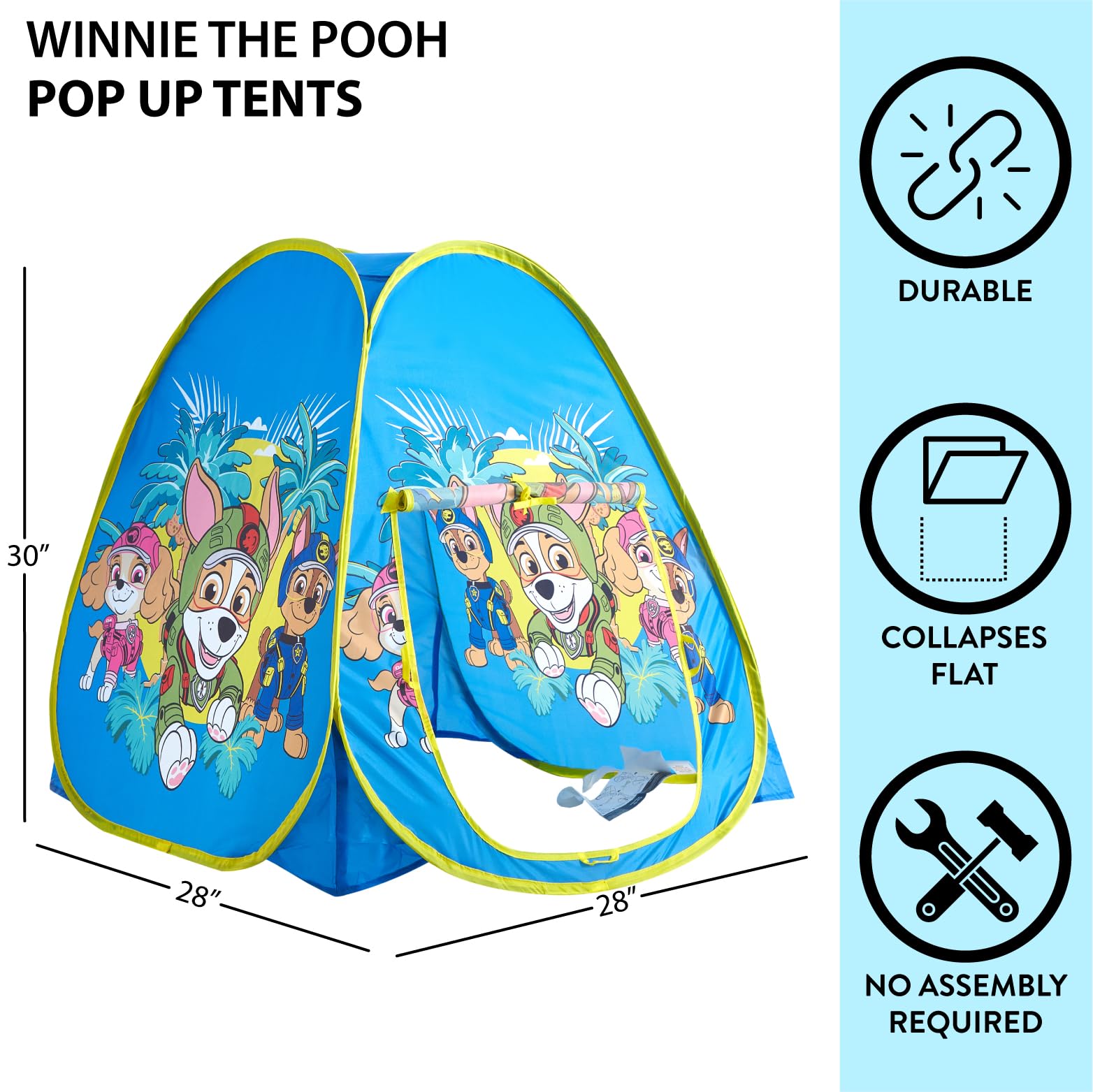 Play Tent Paw Patrol Pop-Up Playhouse - photo 2