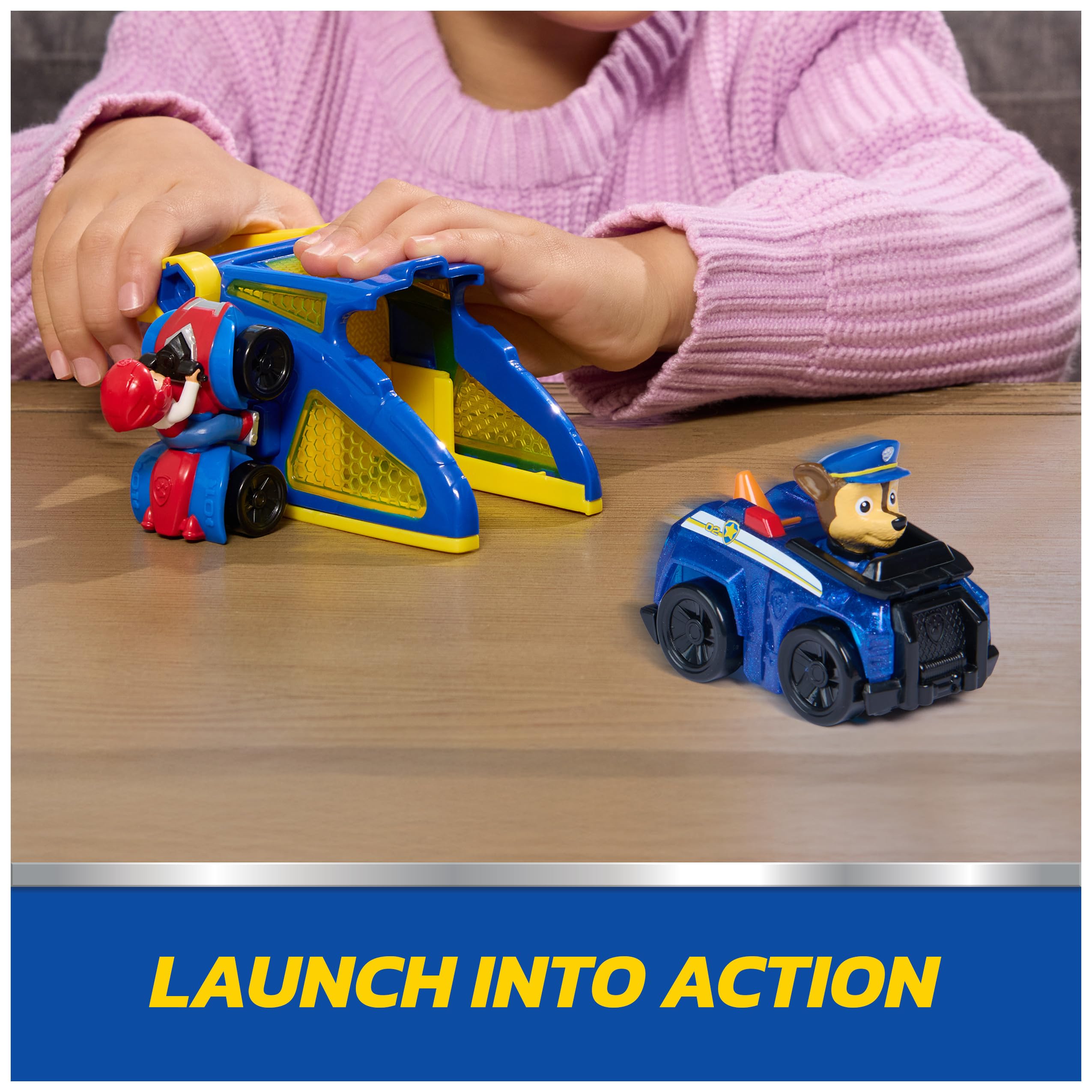 Paw Patrol Chase Pup Squad Launchers with Ryder Vehicle 2-Pack - photo 4