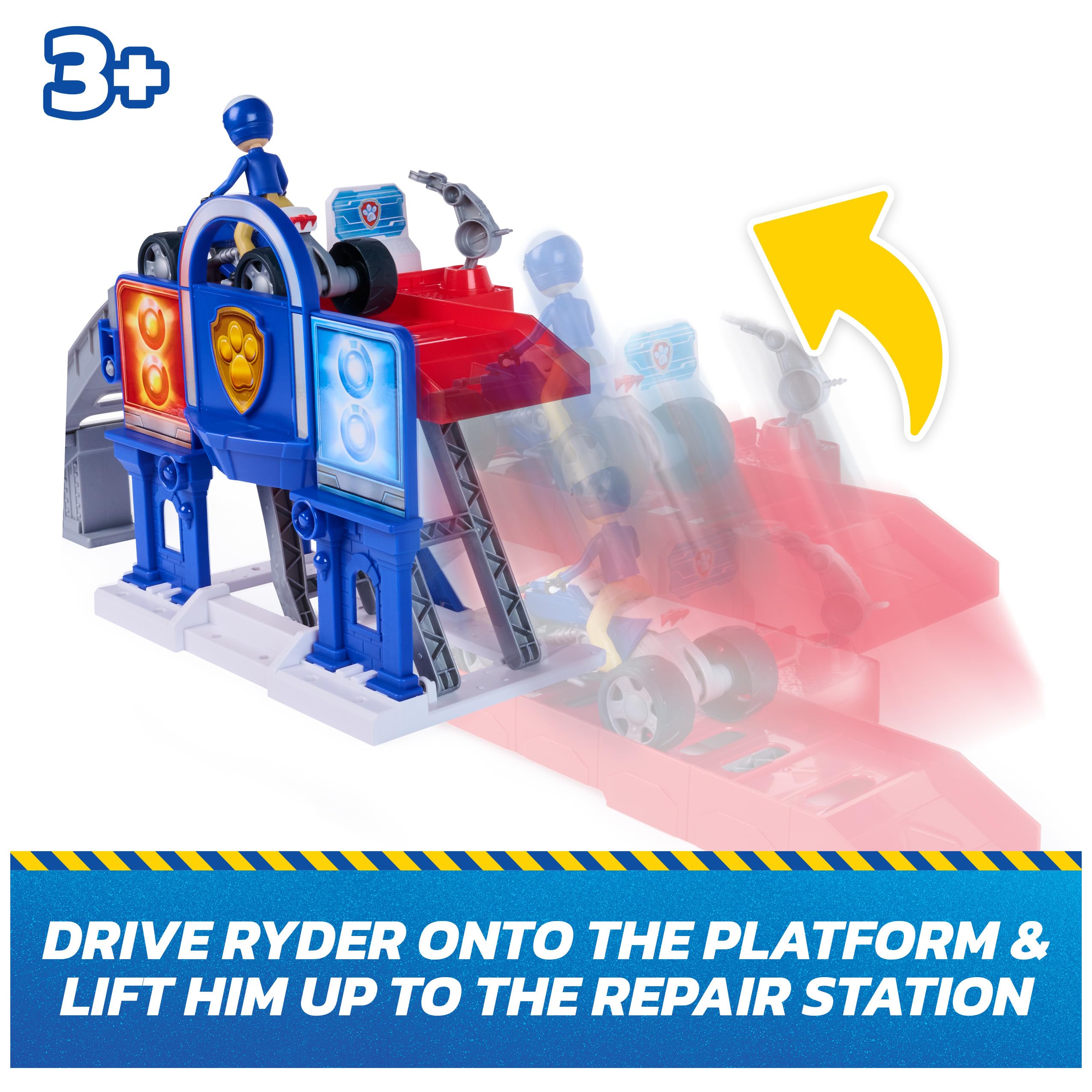Playset Paw Patrol Search & Rescue Lift 'N' Repair with Exclusive Figure & Vehicle - photo 4