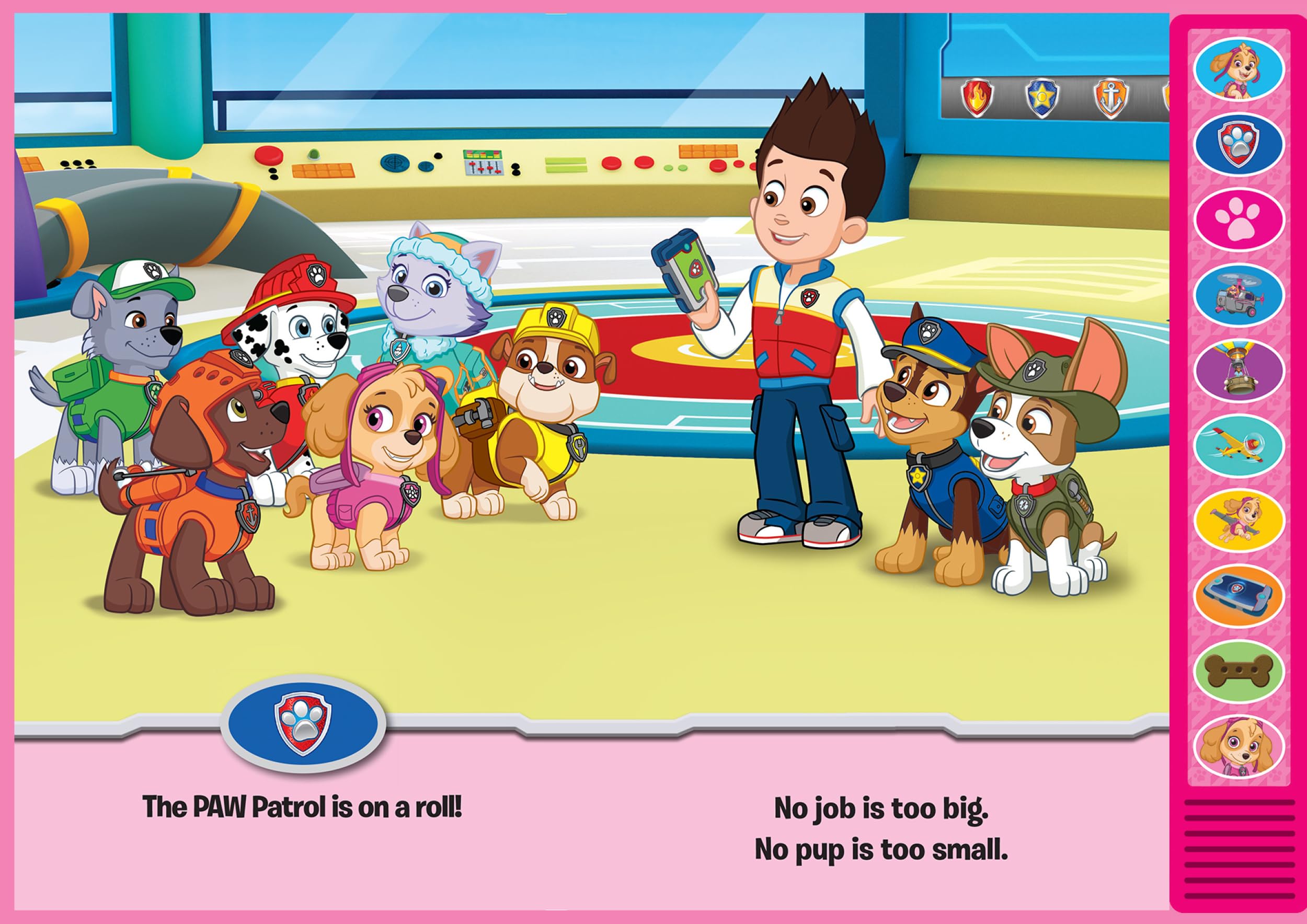 Book Paw Patrol I'm Ready to Read with Skye Interactive Sound Book - photo 6