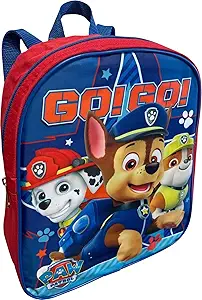 Backpack Paw Patrol Toddler Boy 12 Inch Mini Backpack Red Blue