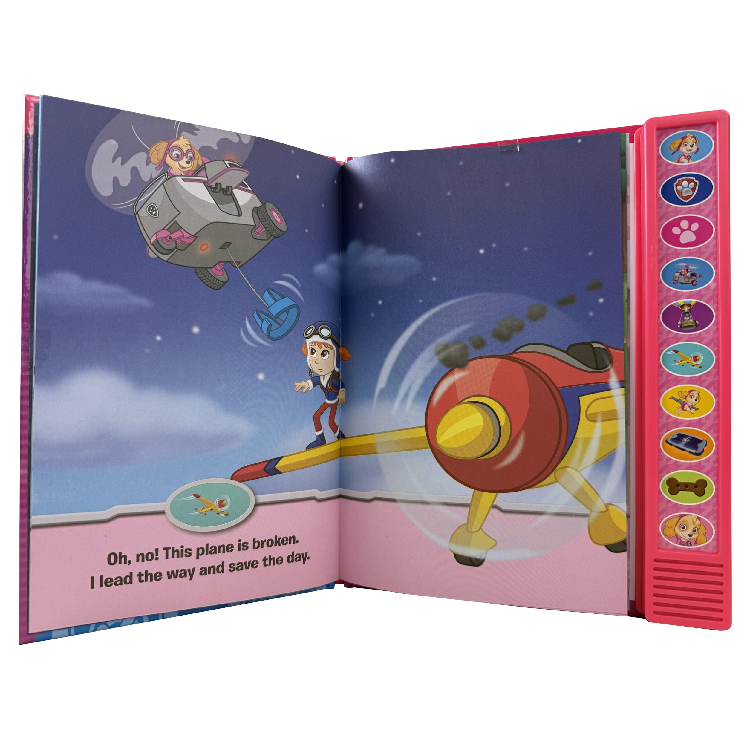 Book Paw Patrol I'm Ready to Read with Skye Interactive Sound Book - photo 7