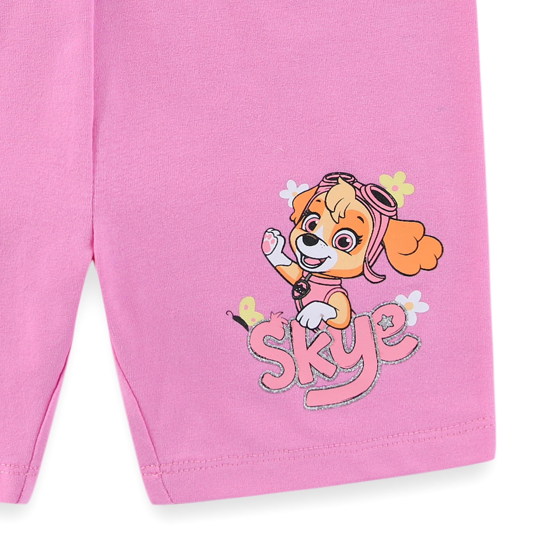 Paw Patrol Skye Short Sleeve Shirt and Bike Shorts Set - photo 7