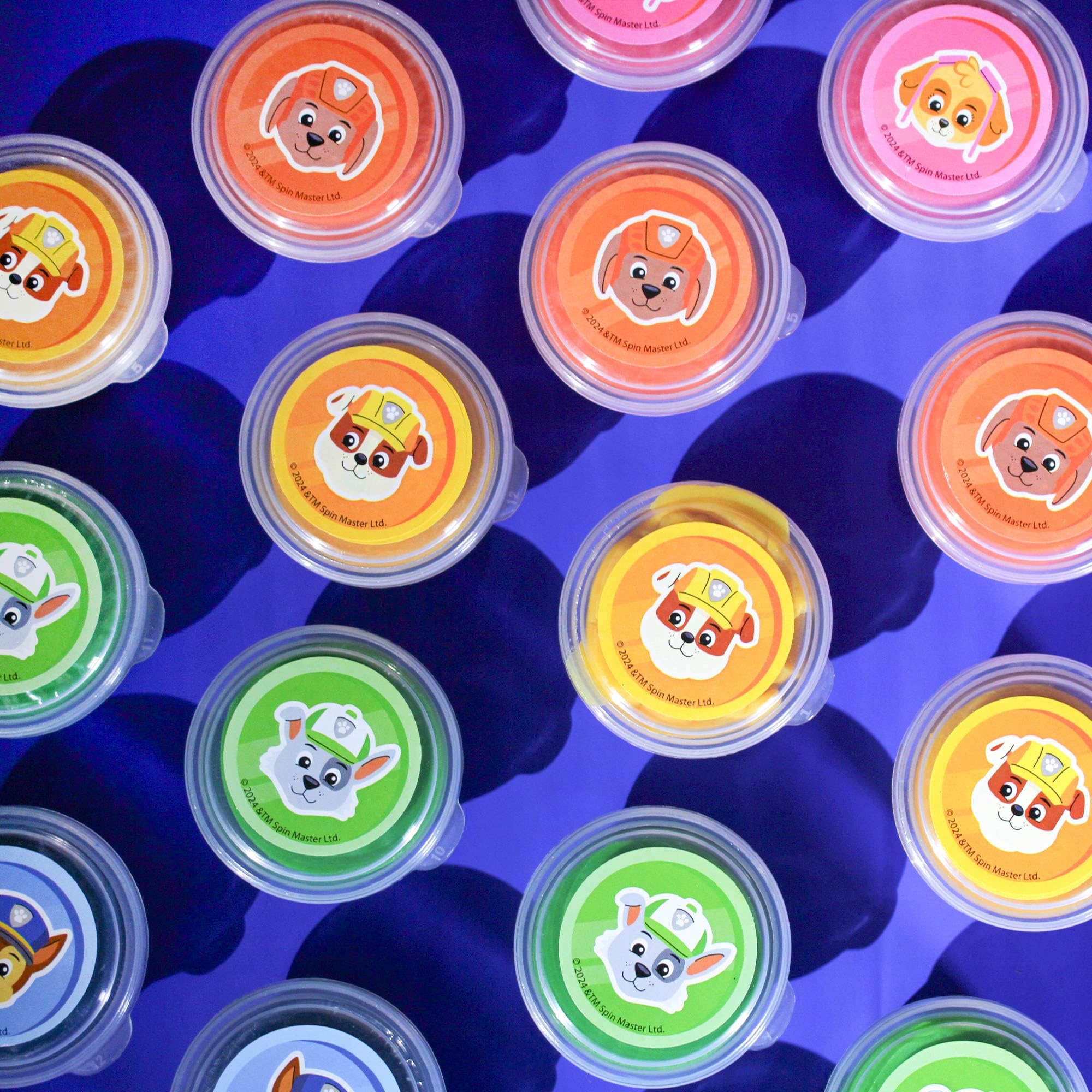 Paw Patrol Dough Party Pack 25-Pack Sensory Doughs 6 Colors - photo 3