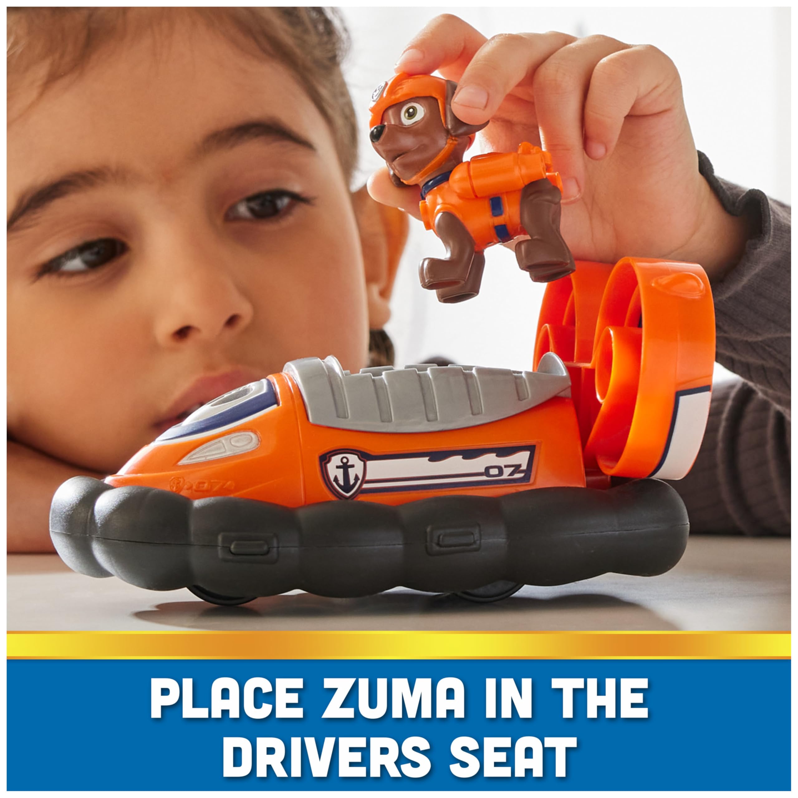 Vehicle Paw Patrol Zuma's Hovercraft with Action Figure - photo 4