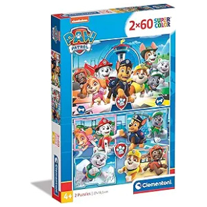 Puzzle Paw Patrol 2 x 60 Pieces