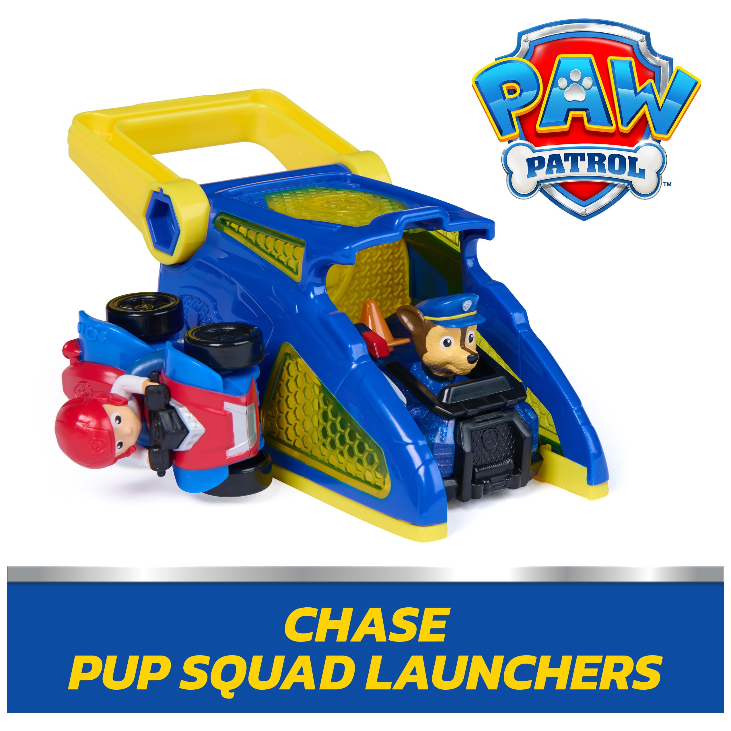Paw Patrol Chase Pup Squad Launchers with Ryder Vehicle 2-Pack - photo 2