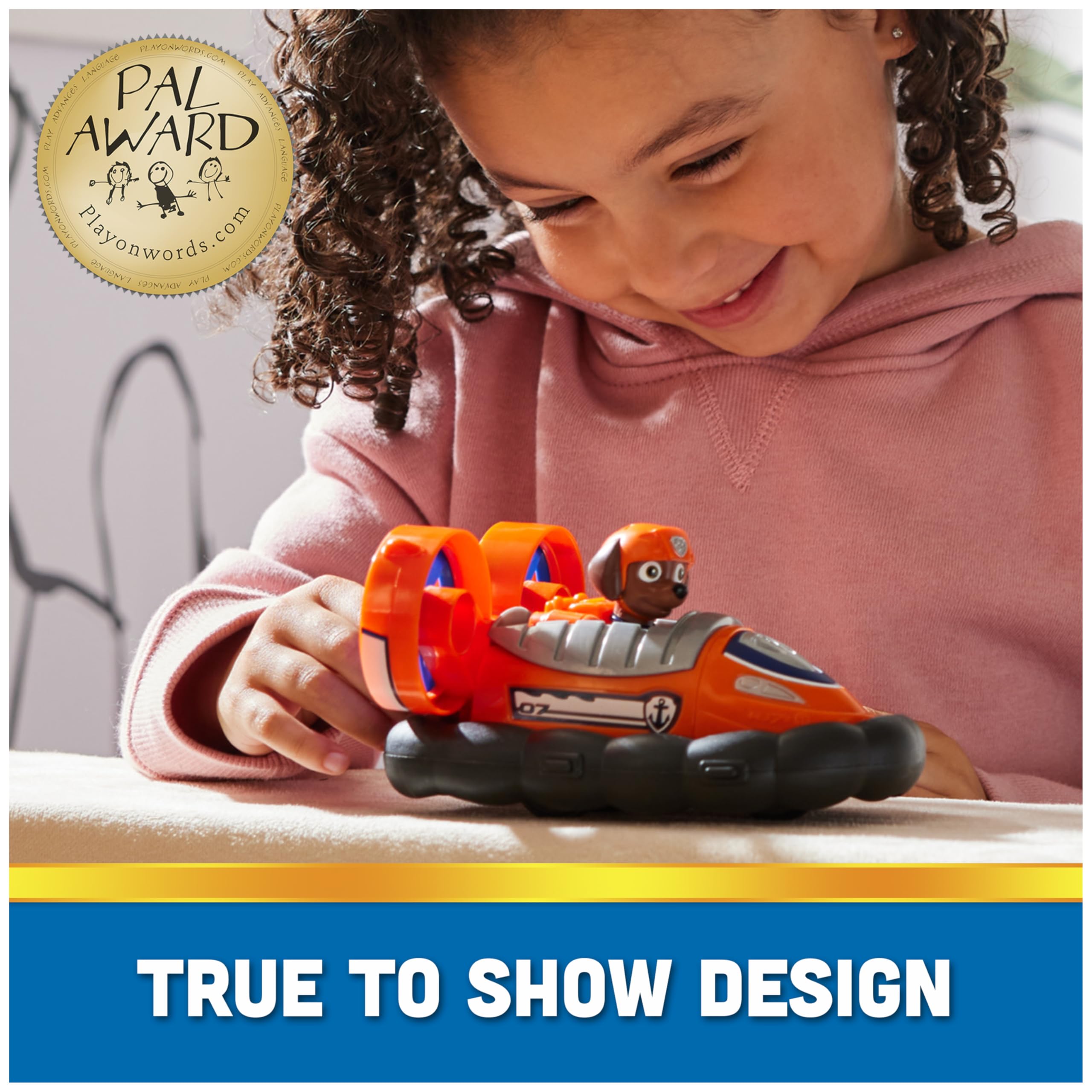 Vehicle Paw Patrol Zuma's Hovercraft with Action Figure - photo 3