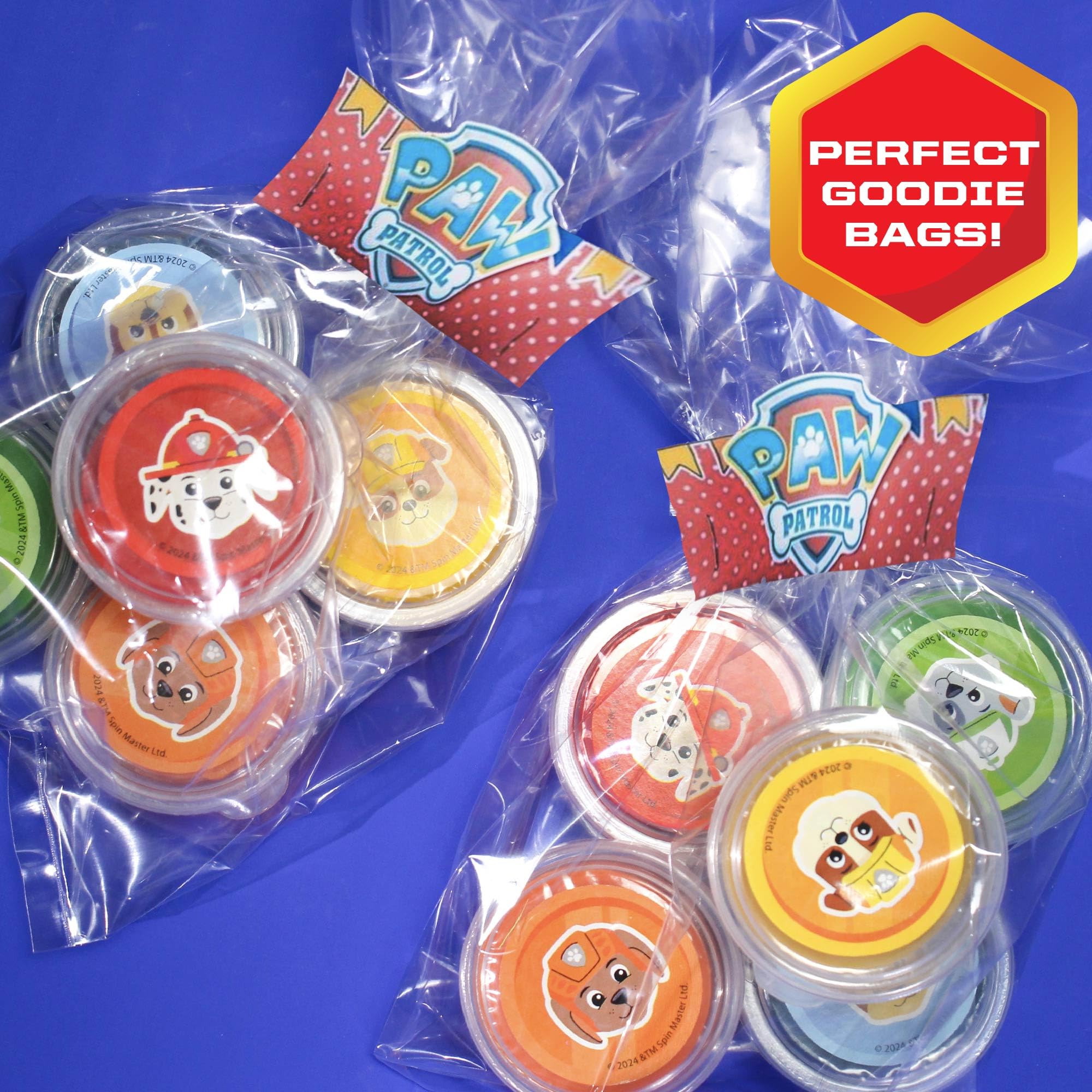 Paw Patrol Dough Party Pack 25-Pack Sensory Doughs 6 Colors - photo 6