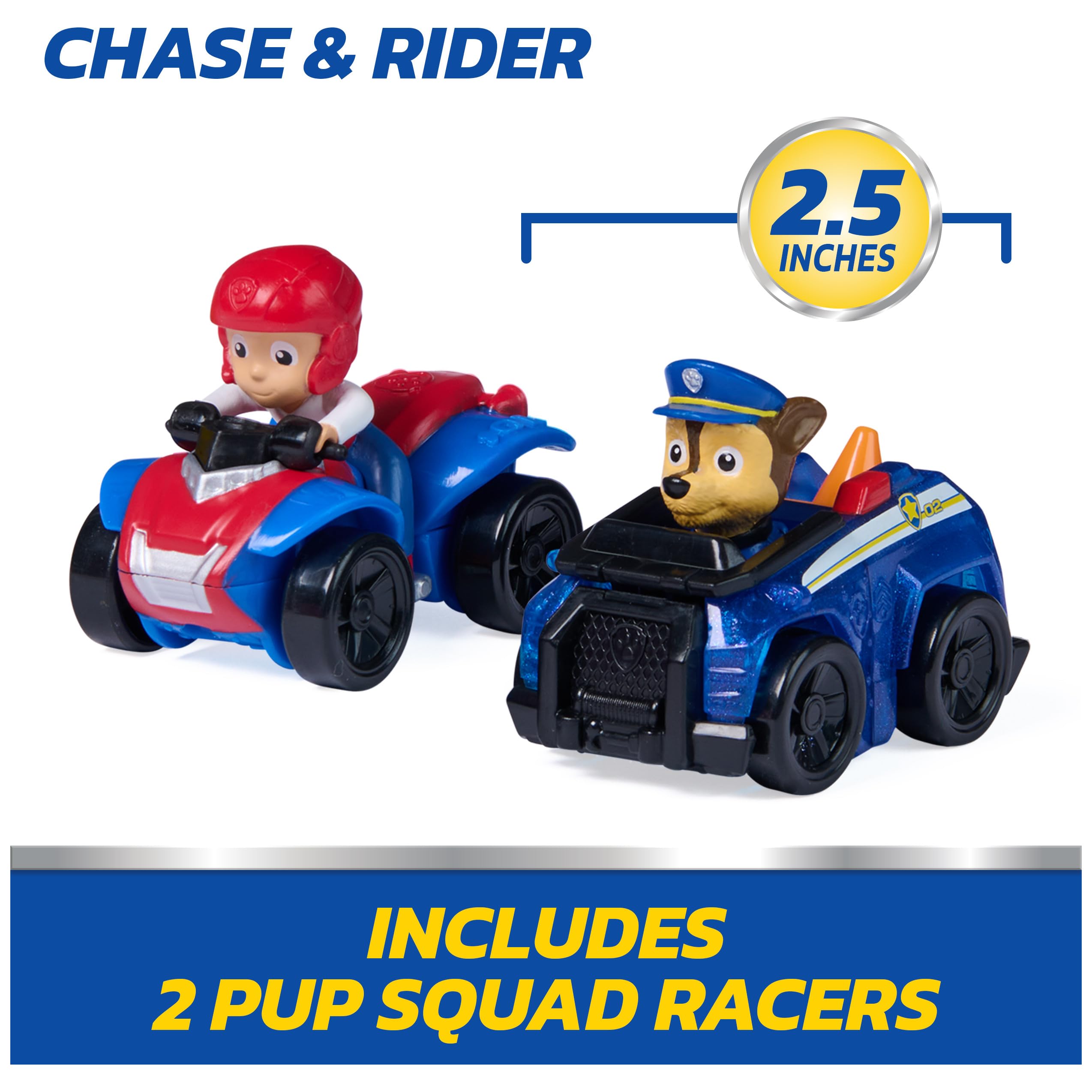 Paw Patrol Chase Pup Squad Launchers with Ryder Vehicle 2-Pack - photo 3