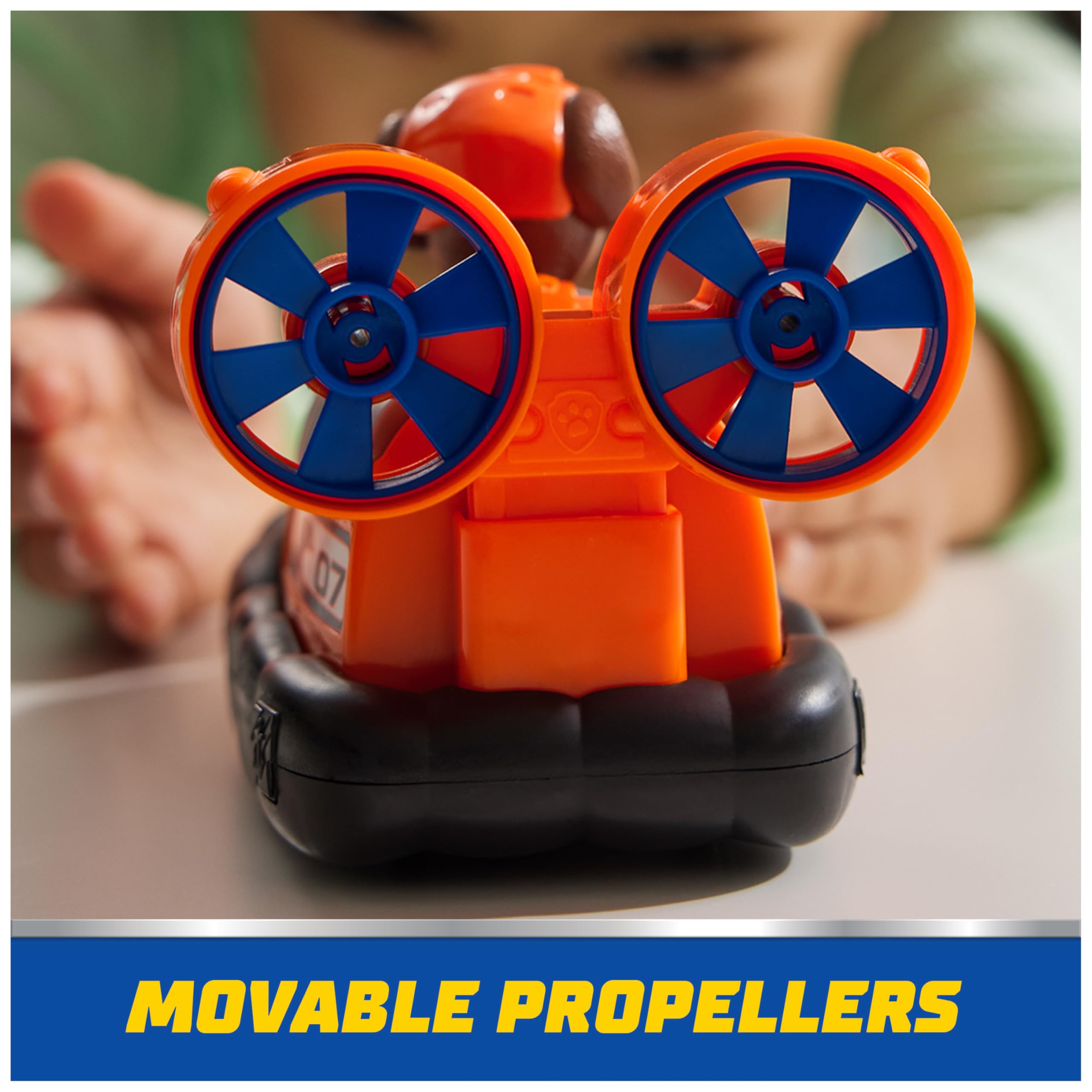 Toy Vehicle Paw Patrol Zuma's Hovercraft with Action Figure - photo 4