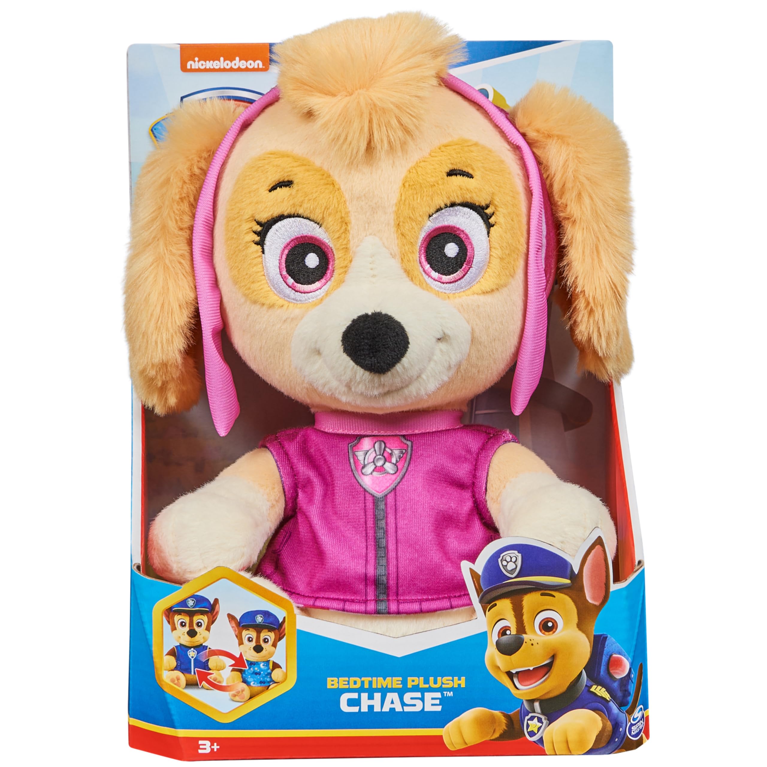 Plush Paw Patrol Skye Bedtime 10-Inch Stuffed Animal with Reversible Outfit - photo 2