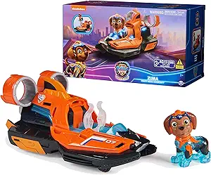Paw Patrol Mighty Movie Jet Boat with Zuma Action Figure
