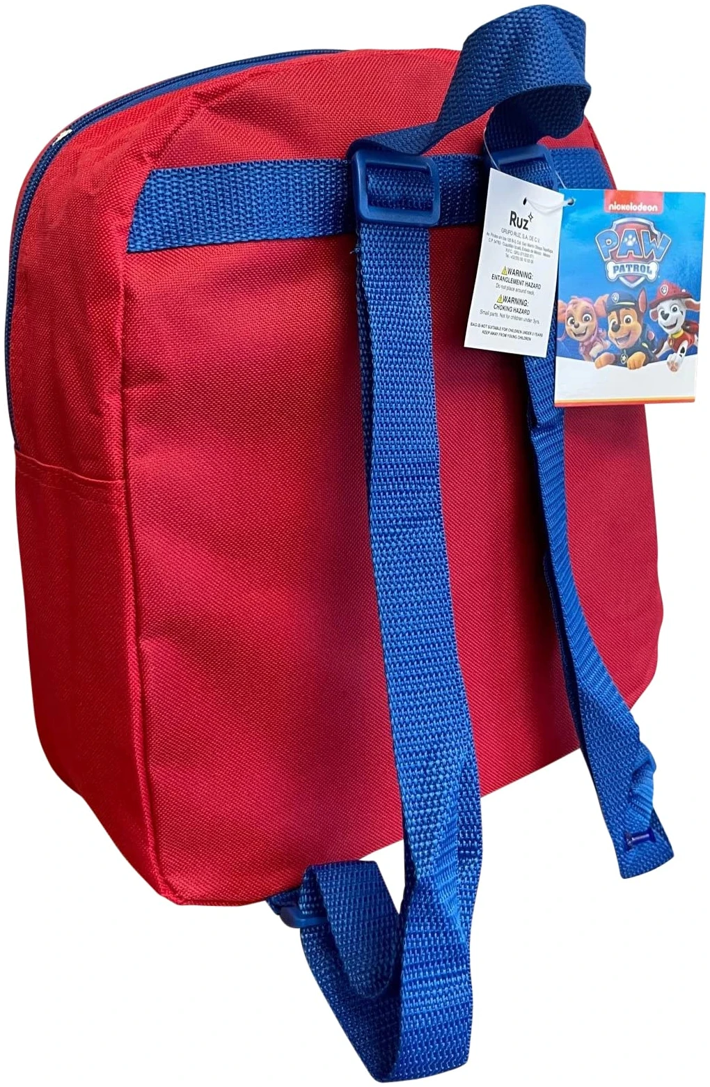 Backpack Paw Patrol Toddler Boy 12 Inch Mini Backpack Red Blue - photo 4