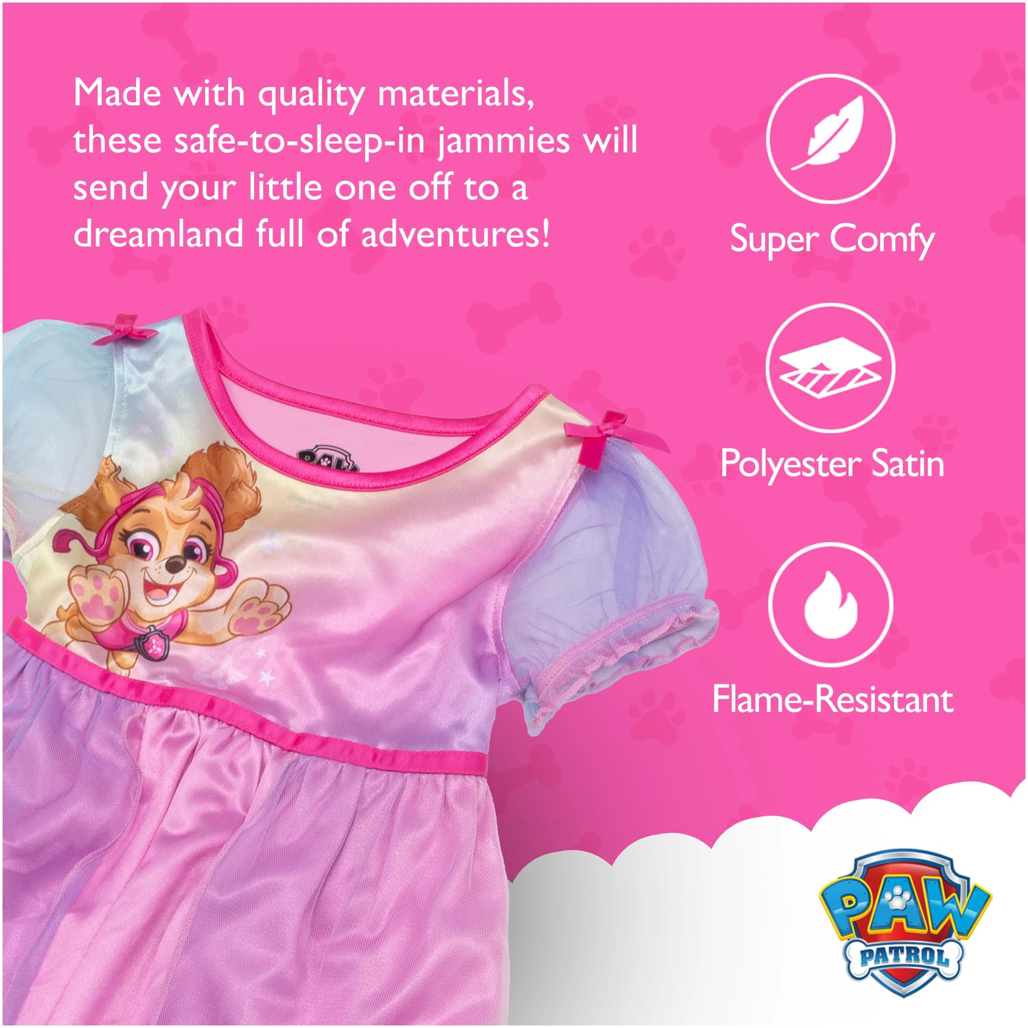 Nightgown Paw Patrol Rainbow Skye - photo 4