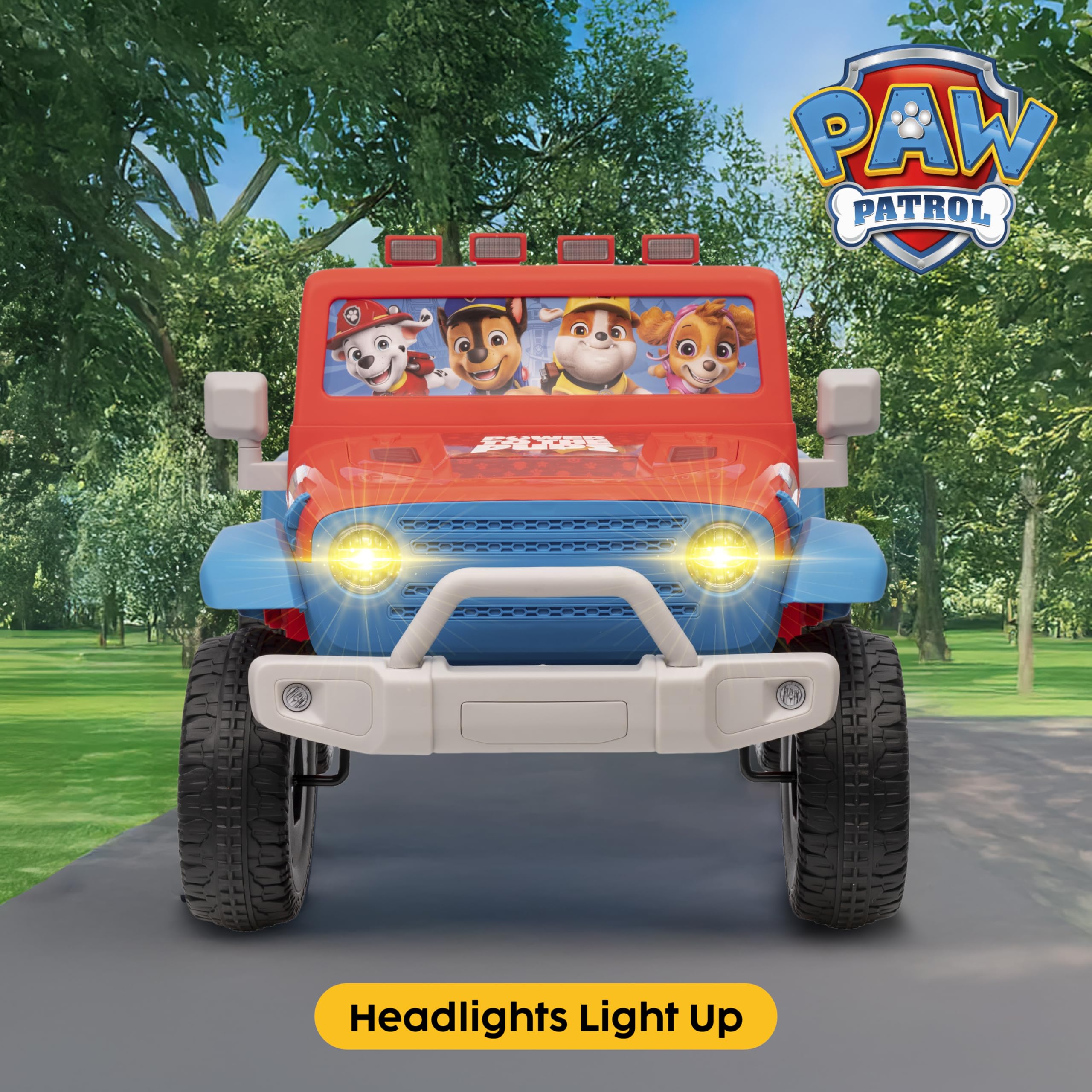 Ride On Car Paw Patrol 12V Battery Powered with LED Lights - photo 5