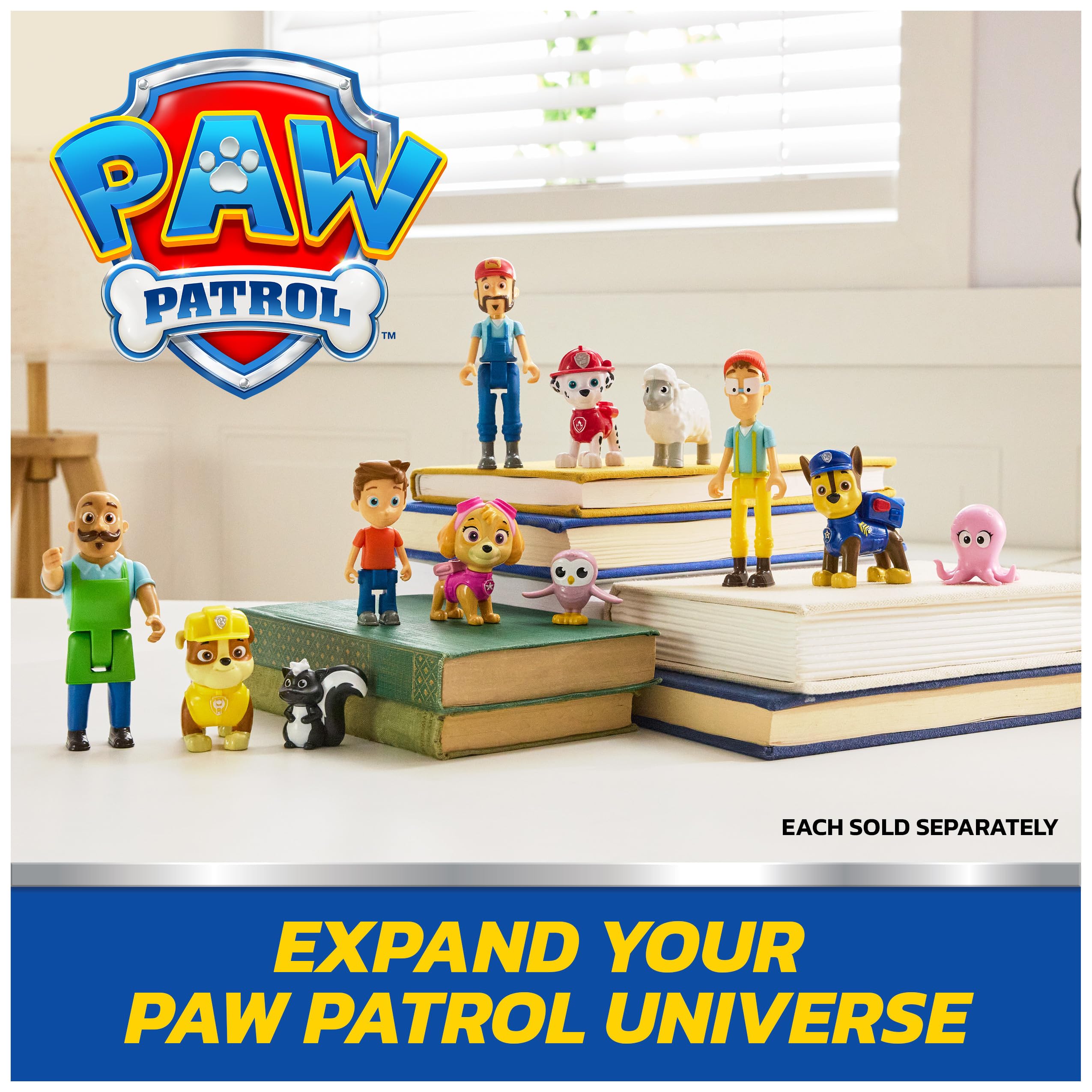 Paw Patrol Skye & Alex Porter Figure Pack with Lil Hootie Toy Figure - photo 7