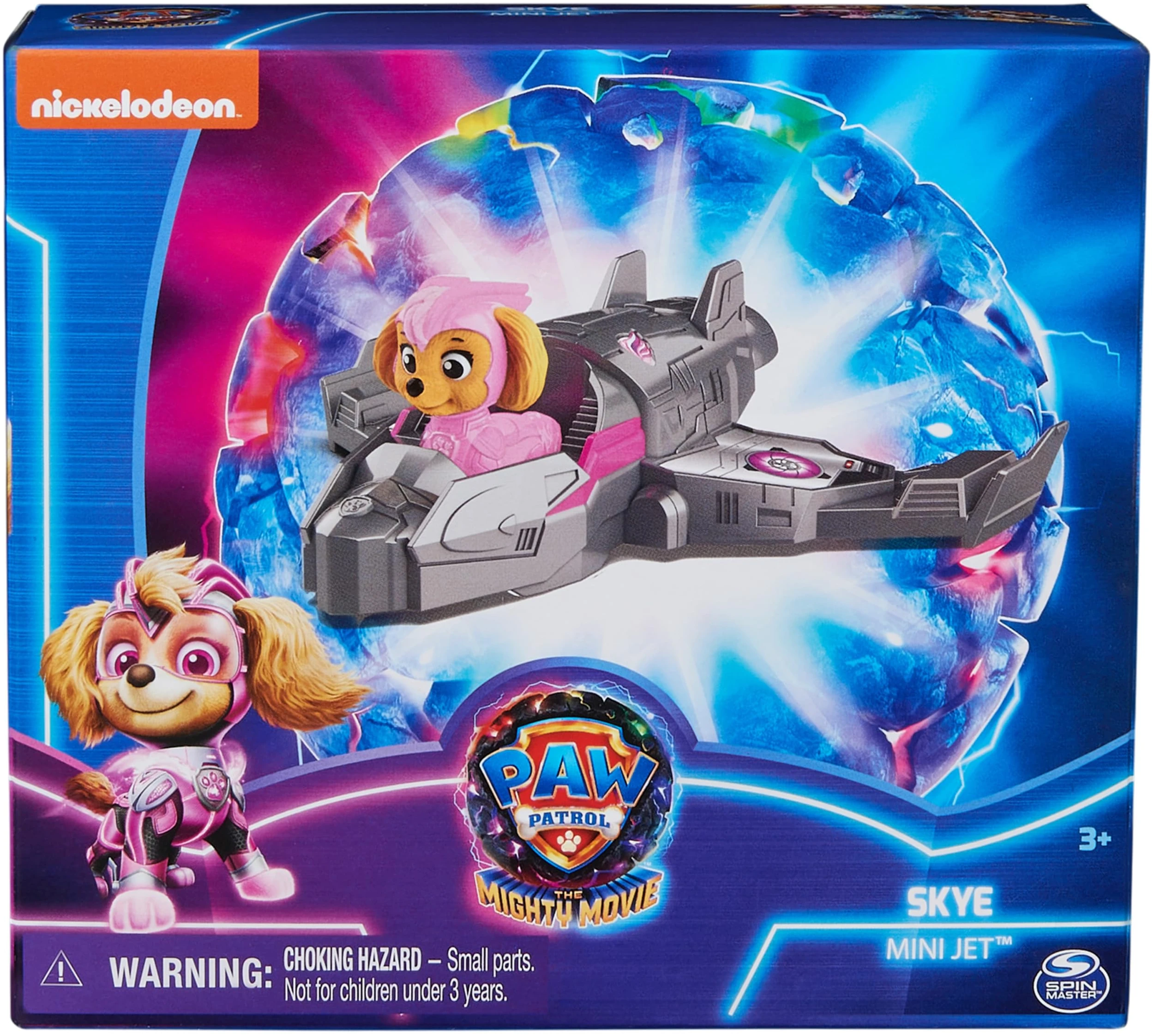 Figure Paw Patrol Skye Mighty Movie avec avion - photo 2
