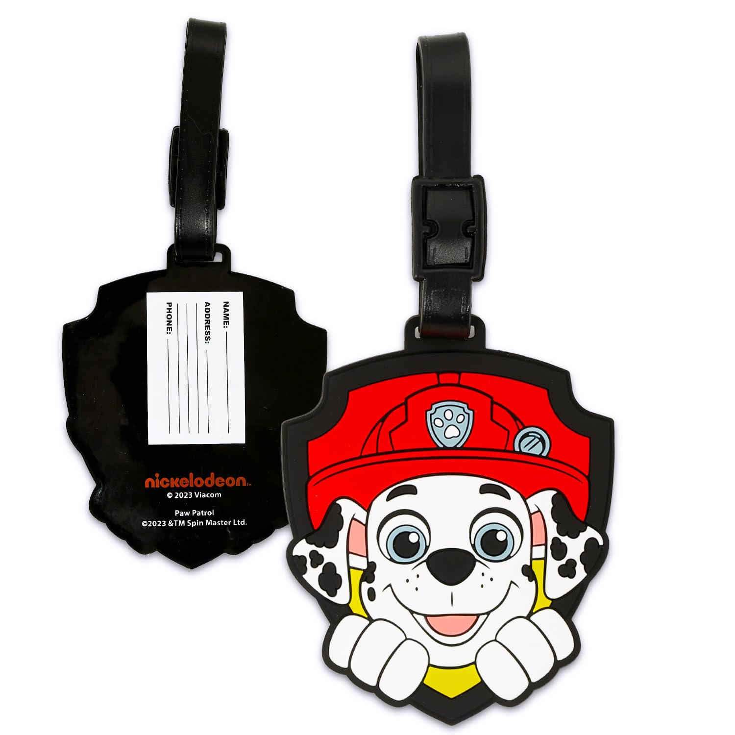 Paw Patrol Luggage Tag Gift Set with Chase and Marshall Suitcase Tags - photo 3