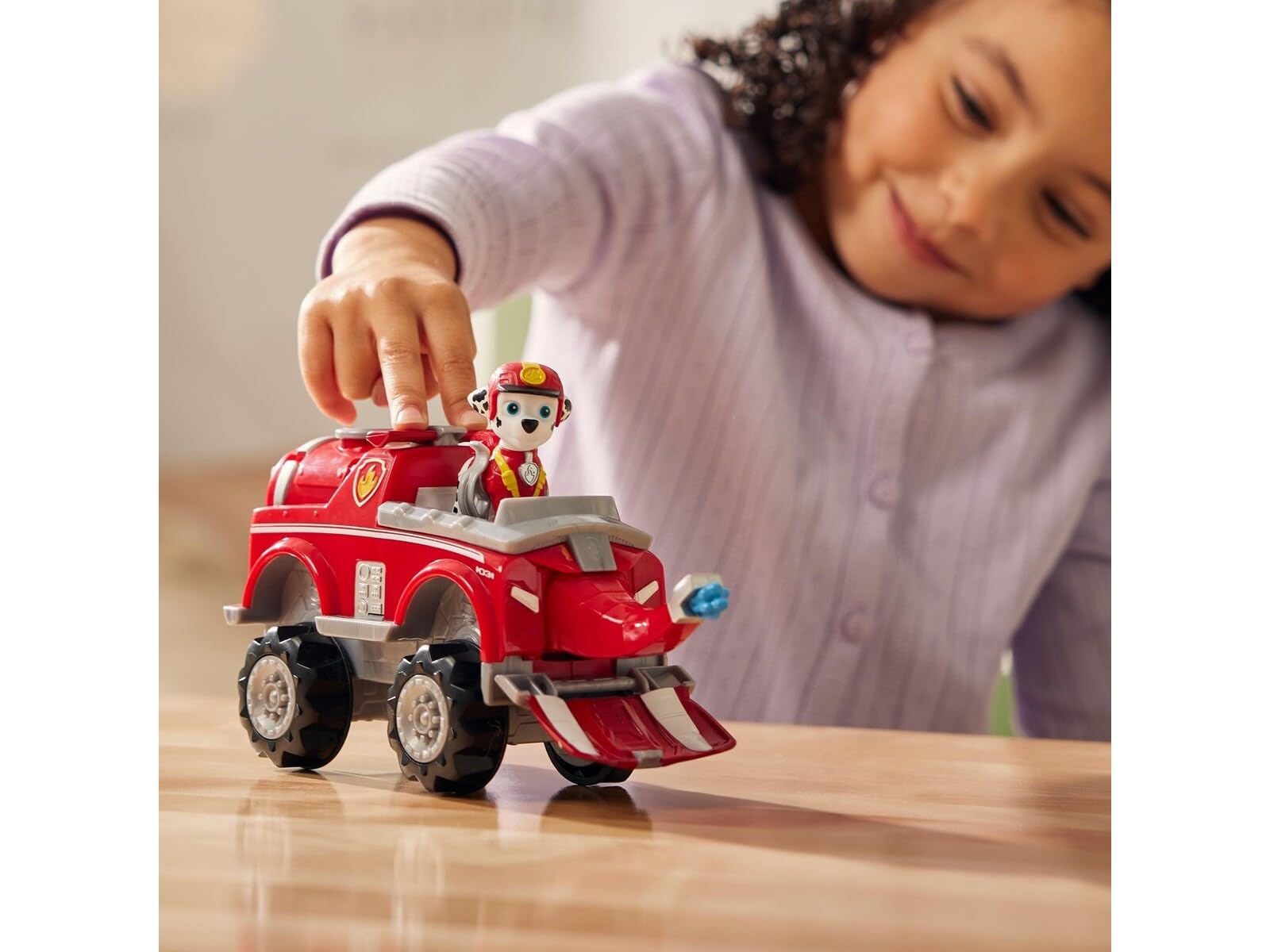 Vehicle Paw Patrol Marshall Elephant Jungle Pups Toy Truck with Action Figure - photo 3