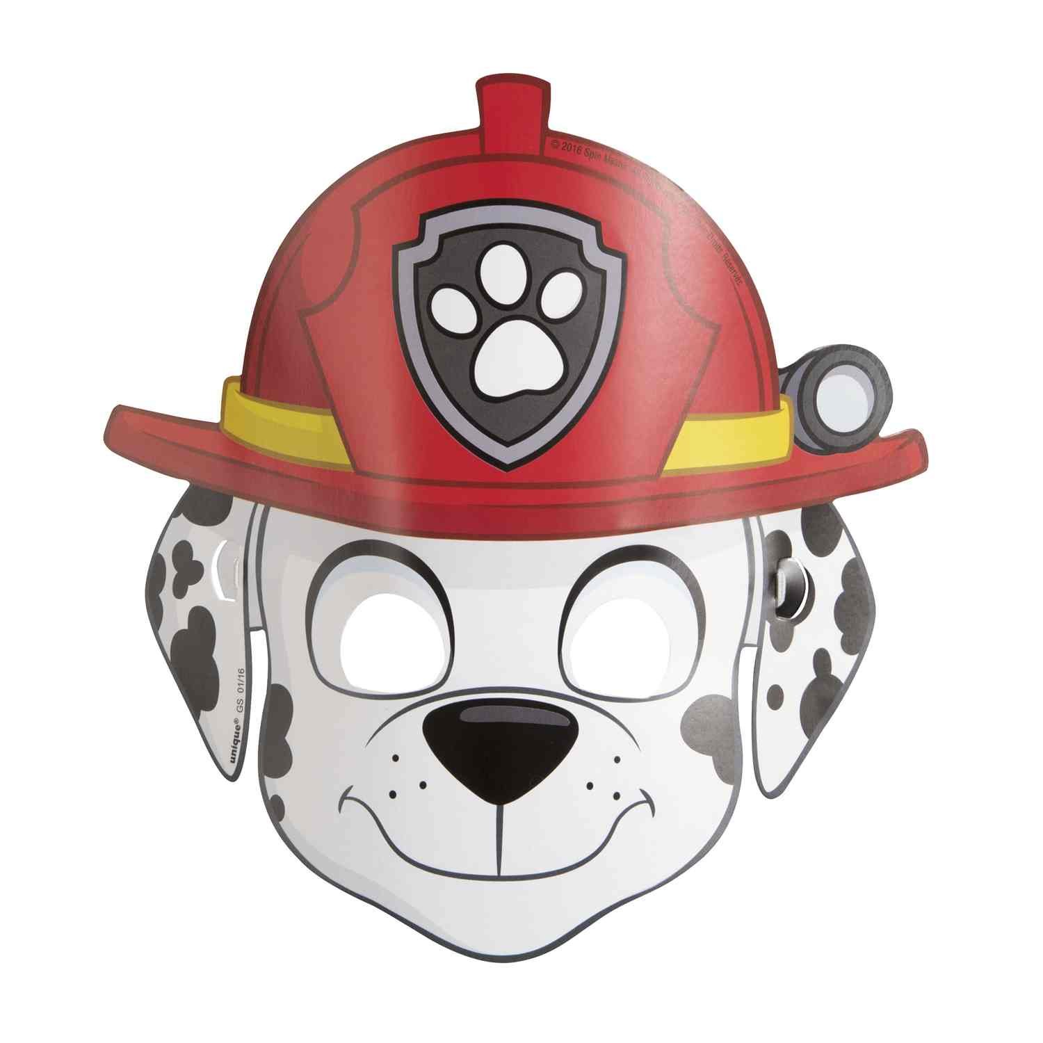 Paw Patrol Party Paper Masks Pack of 8 - photo 4