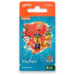 Audio Cards Paw Patrol Pup Pack 6 Kids Cards for Yoto Player