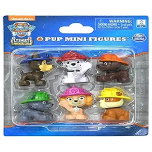 Action Figure Paw Patrol Ultimate Rescue Pup Mini Figures Rocky