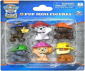 Action Figure Paw Patrol Ultimate Rescue Pup Mini Figures Rocky