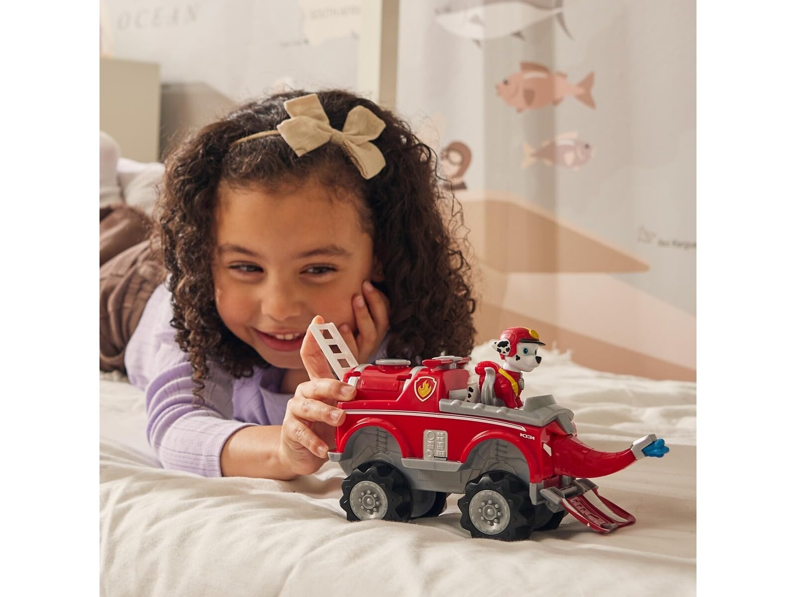 Vehicle Paw Patrol Marshall Elephant Jungle Pups Toy Truck with Action Figure - photo 5