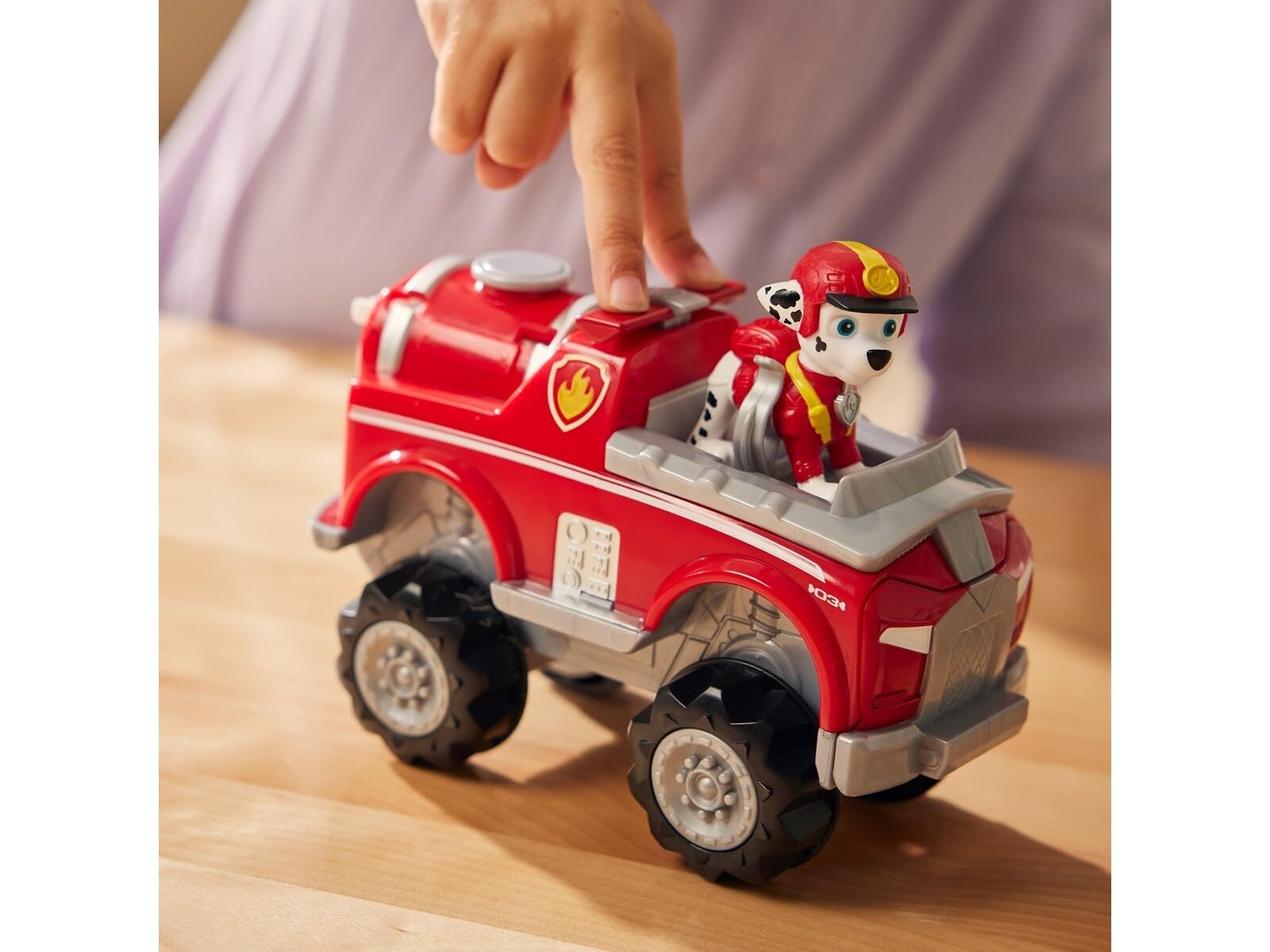 Vehicle Paw Patrol Marshall Elephant Jungle Pups Toy Truck with Action Figure - photo 4