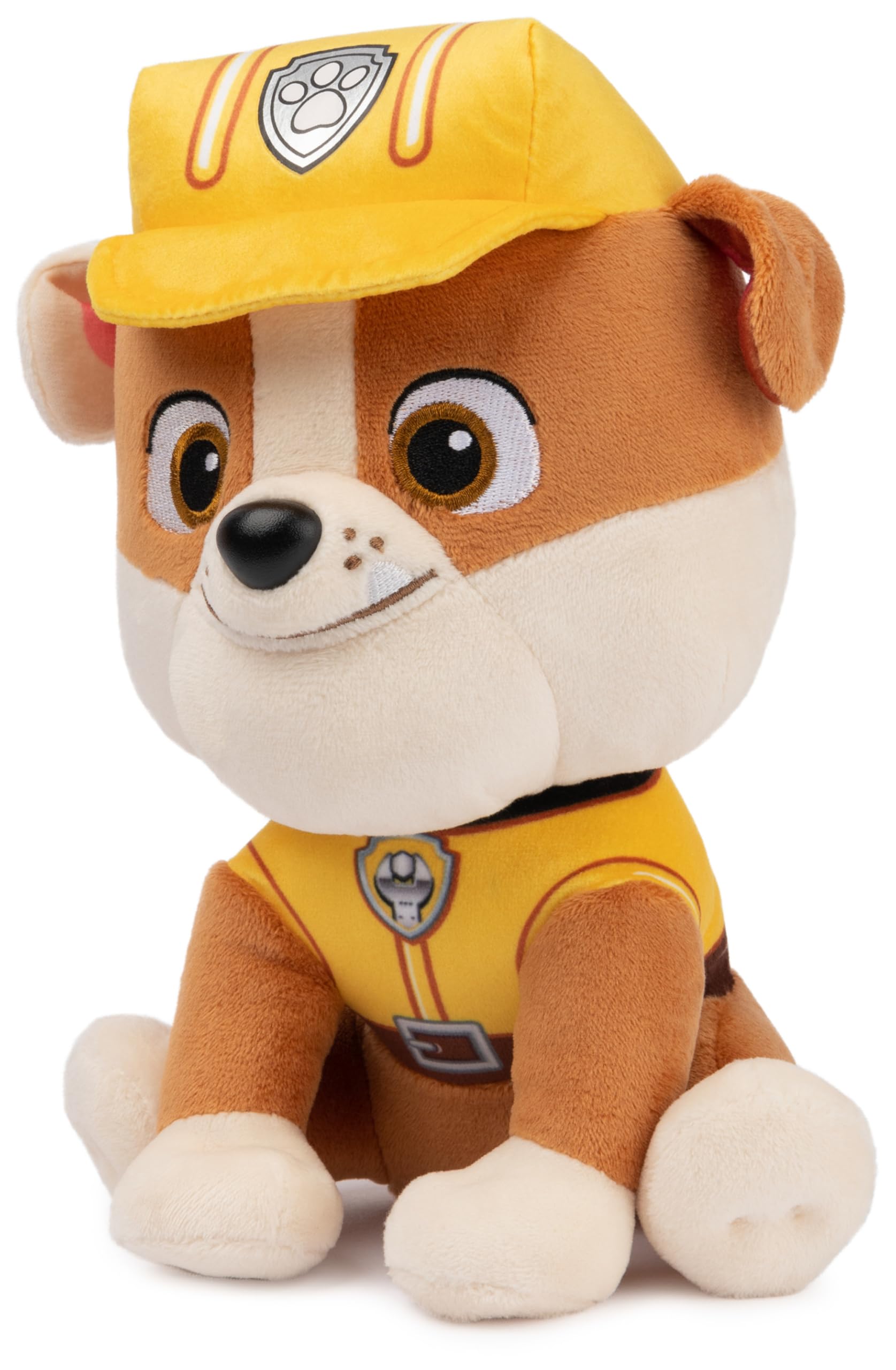 Plush Paw Patrol Rubble in Construction Uniform 9 inch - photo 4