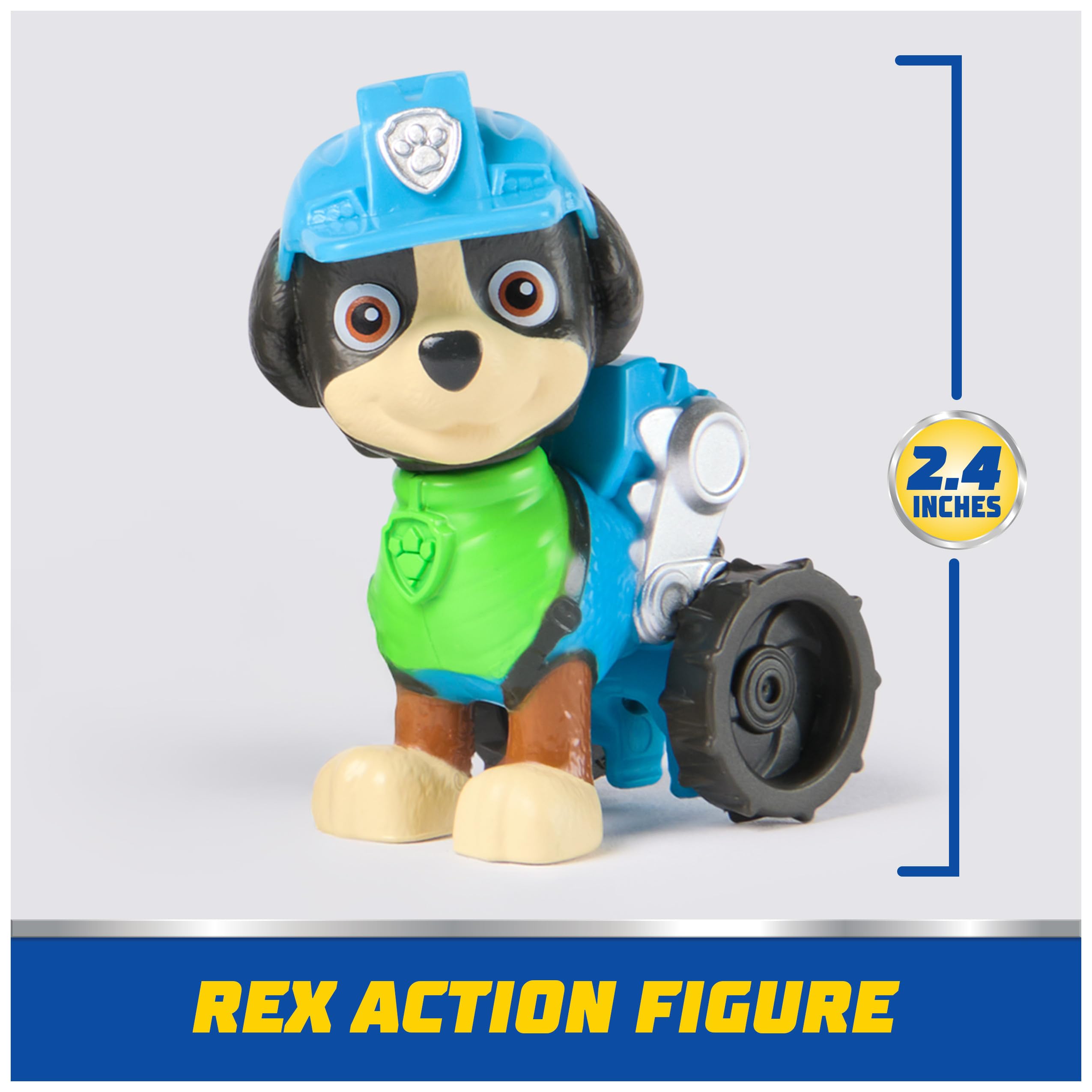 Toy Truck Paw Patrol Rex's Dinosaur Rescue Vehicle with Collectible Action Figure - photo 6