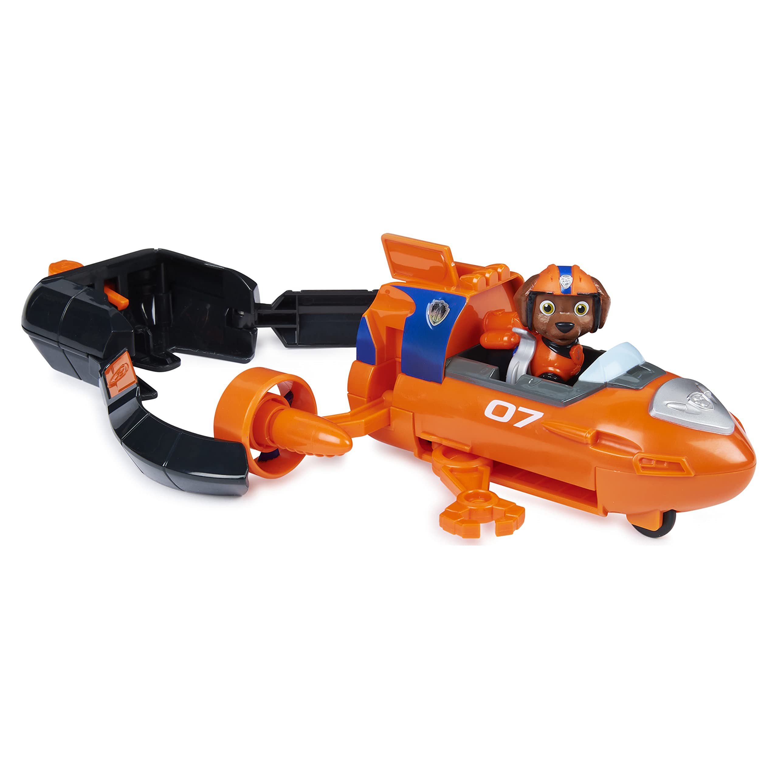 Deluxe Vehicle Paw Patrol Zuma Transforming Toy Car with Action Figure - photo 4
