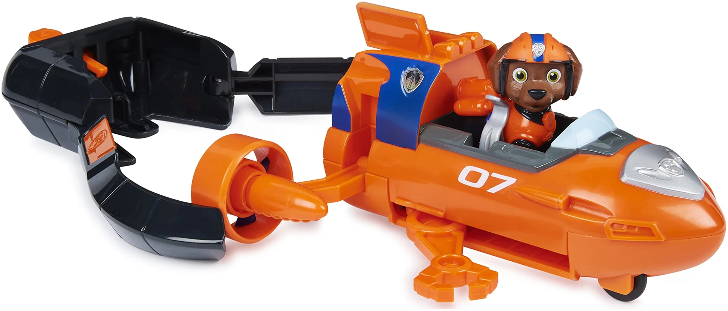 Deluxe Vehicle Paw Patrol Zuma Transforming Toy Car with Action Figure - photo 4