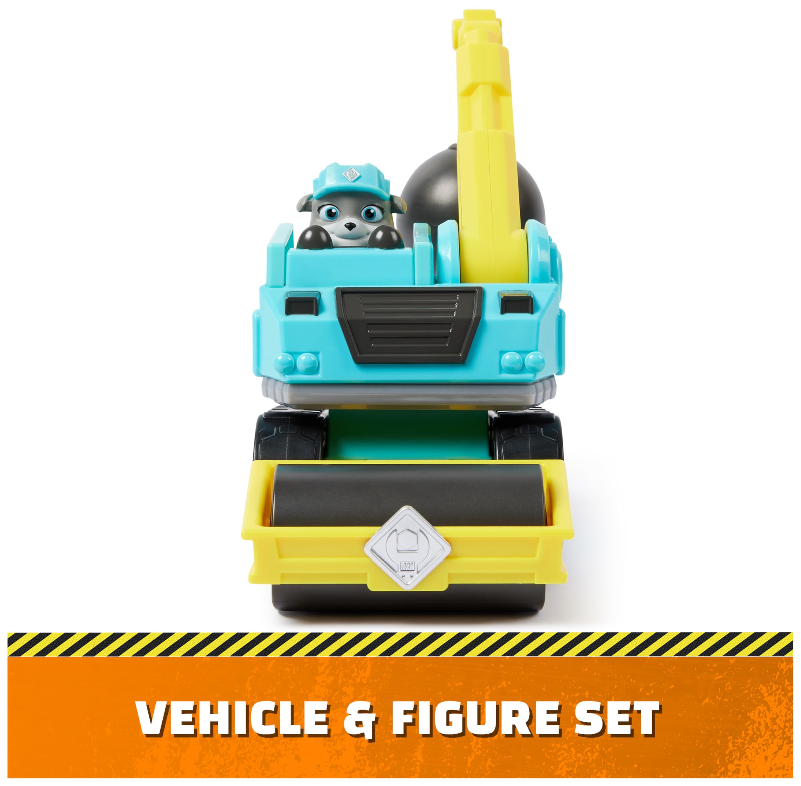 Rubble & Crew Motor's Wrecking Ball Toy Truck with Action Figure - photo 7