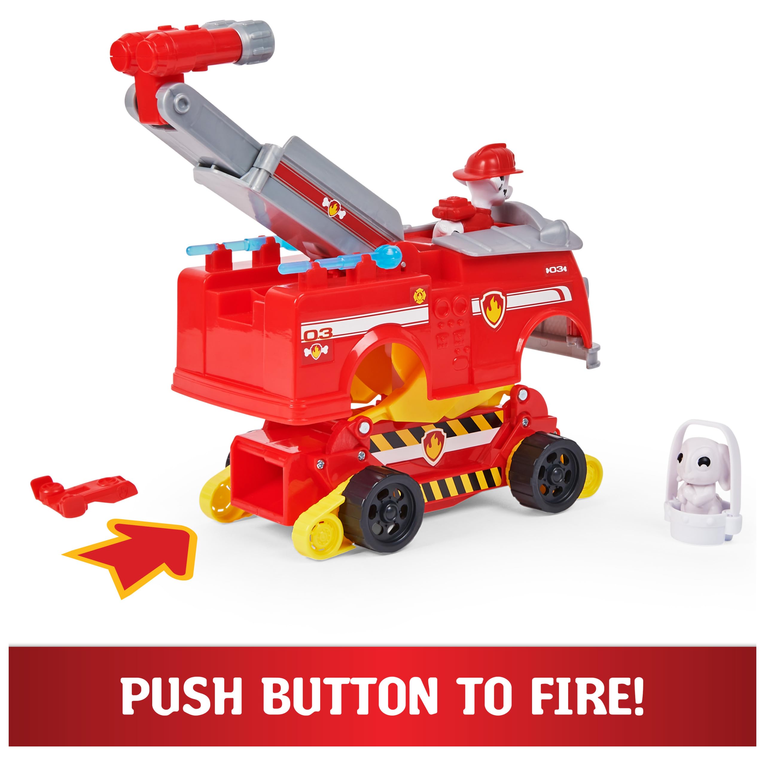 Marshall Rise and Rescue Transforming Toy Car with Action Figures and Accessories - photo 6
