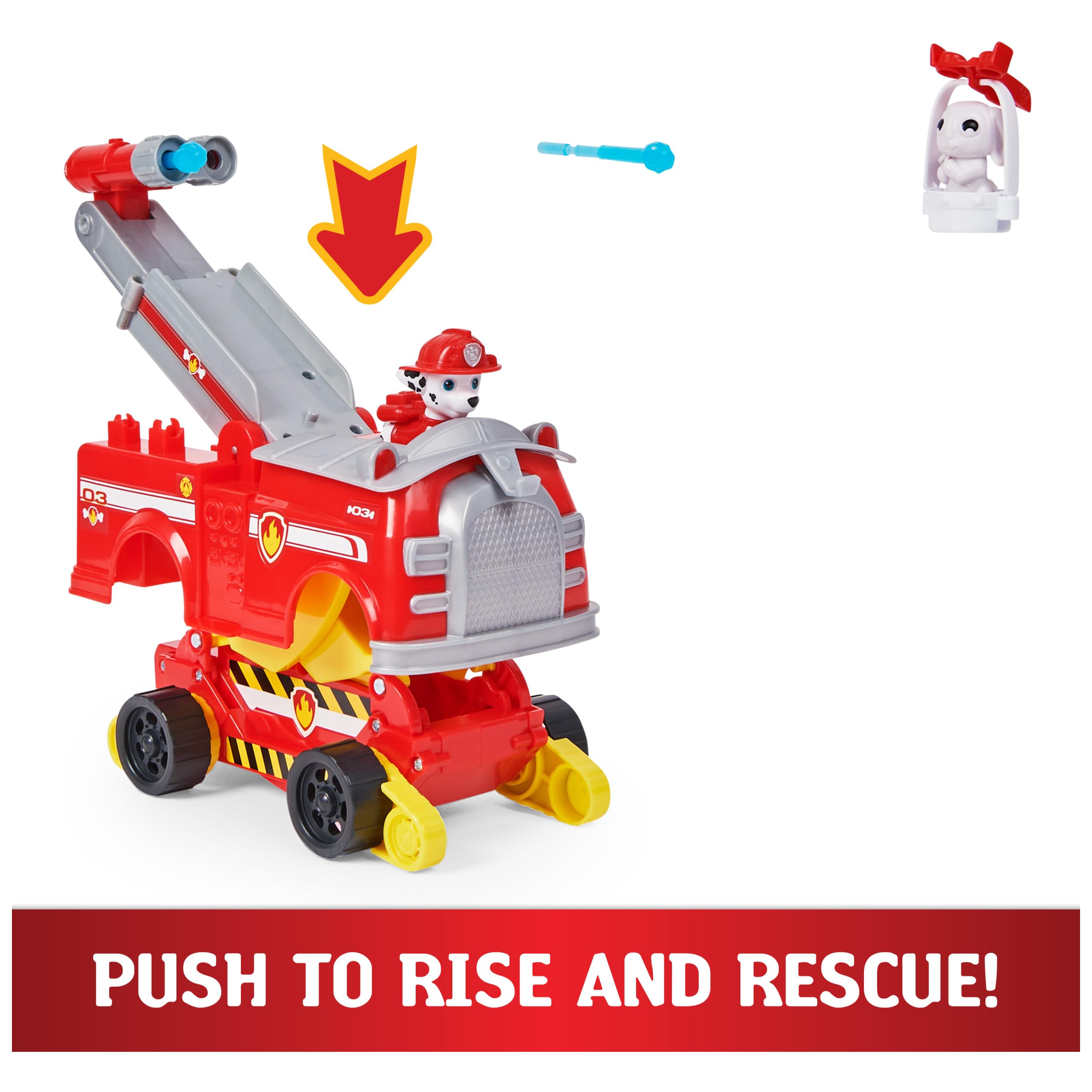Marshall Rise and Rescue Transforming Toy Car with Action Figures and Accessories - photo 5