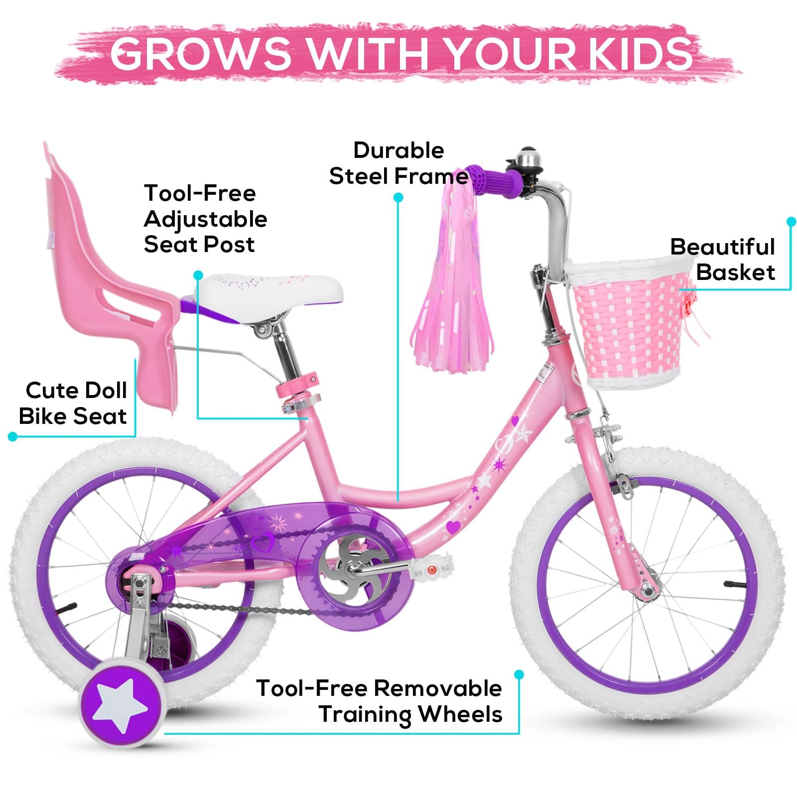 Bike Paw Patrol 14 16 Inch Children Bicycle for Girls - photo 2