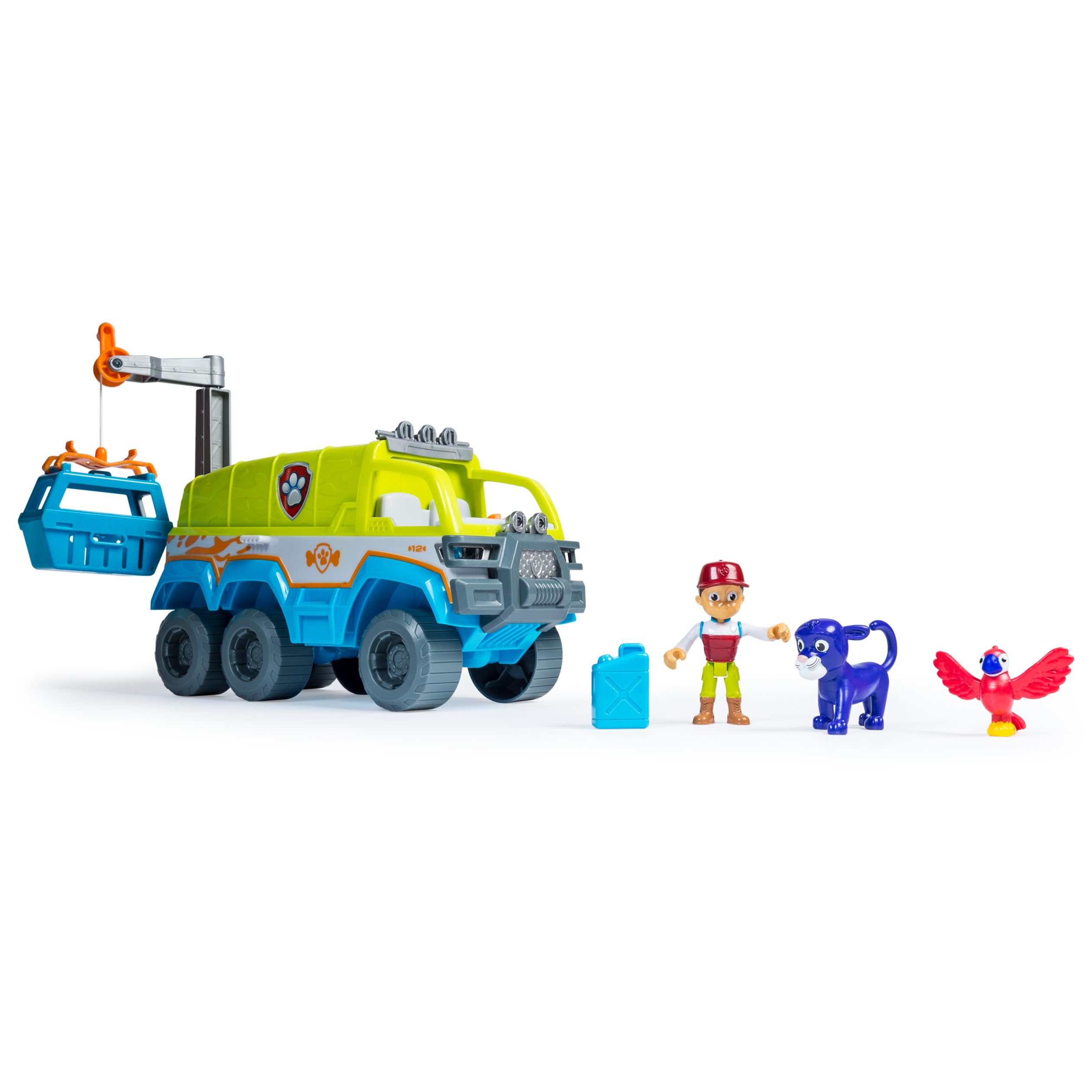 Vehicle Paw Patrol Jungle Rescue PAW-Terrain with Ryder and Animal Action Figures - photo 6
